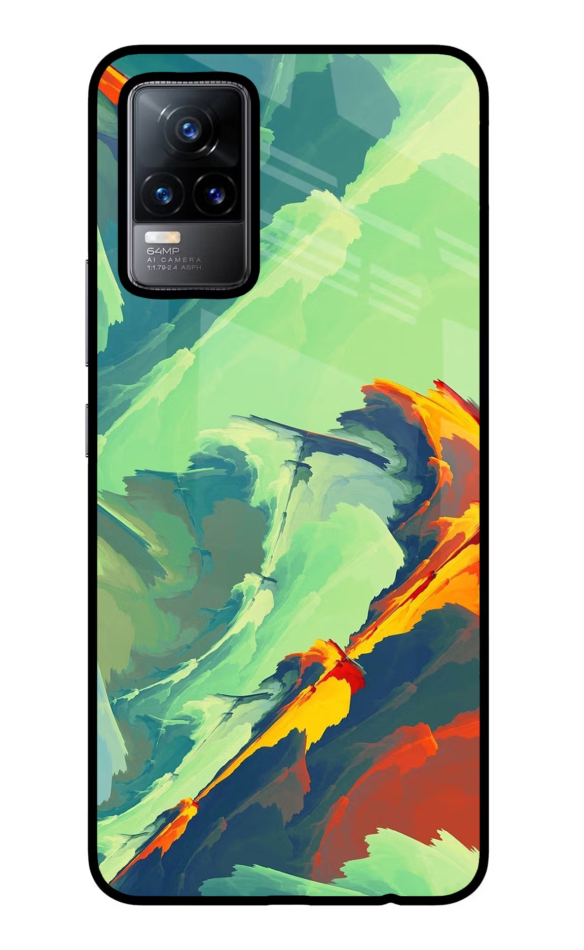 Paint Art Vivo Y73/V21E 4G Glass Case - Paint Art Vivo Y73/V21E 4G Glass Case Paint Art Vivo Y73/V21E 4G Glass Case