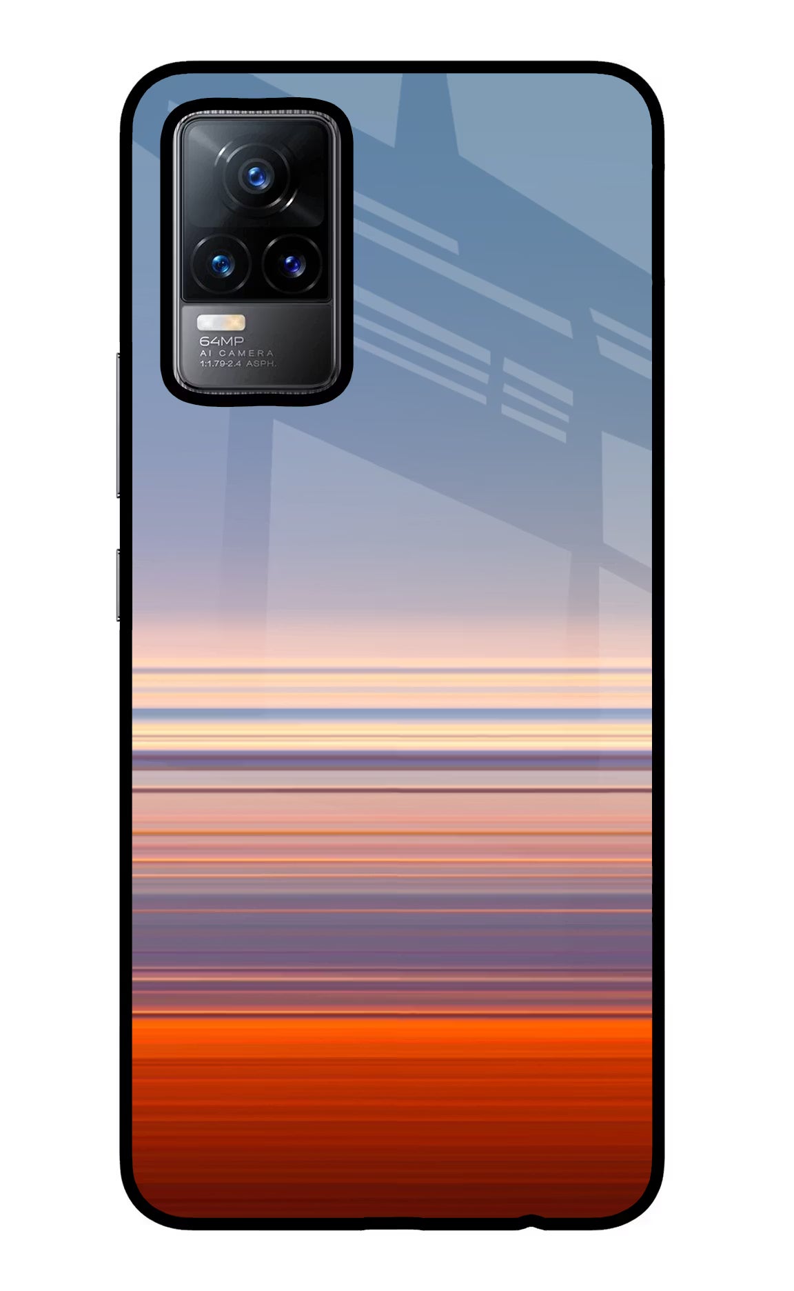 Morning Colors Vivo Y73/V21E 4G Glass Case - Morning Colors Vivo Y73/V21E 4G Glass Case Morning Colors Vivo Y73/V21E 4G Glass Case