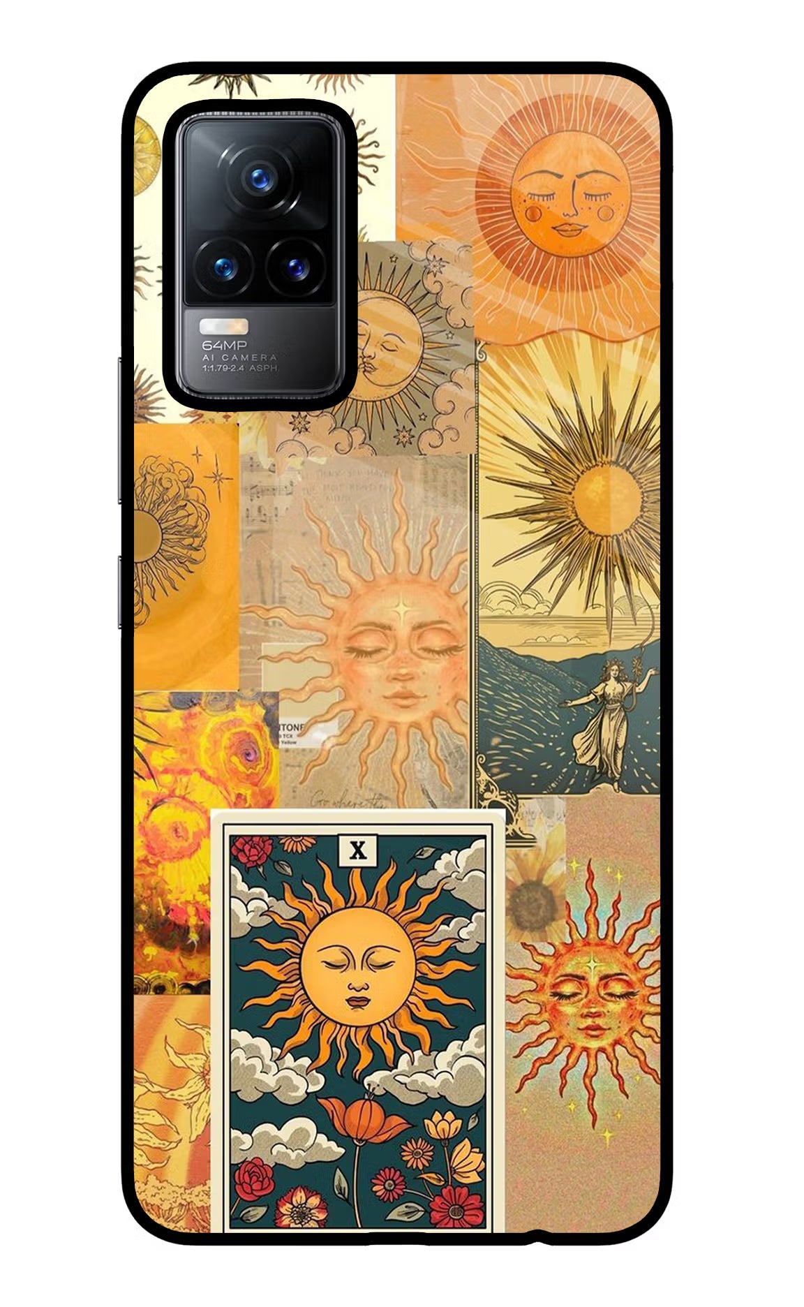 Sun Vivo Y73/V21E 4G Glass Case - Sun Vivo Y73/V21E 4G Glass Case Sun Vivo Y73/V21E 4G Glass Case