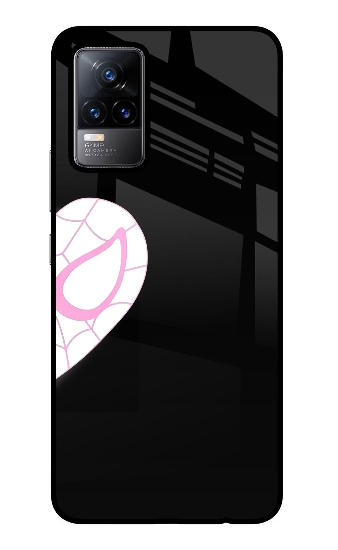 Gwen Mask Vivo Y73/V21E 4G Glass Case - Gwen Mask Vivo Y73/V21E 4G Glass Case Gwen Mask Vivo Y73/V21E 4G Glass Case