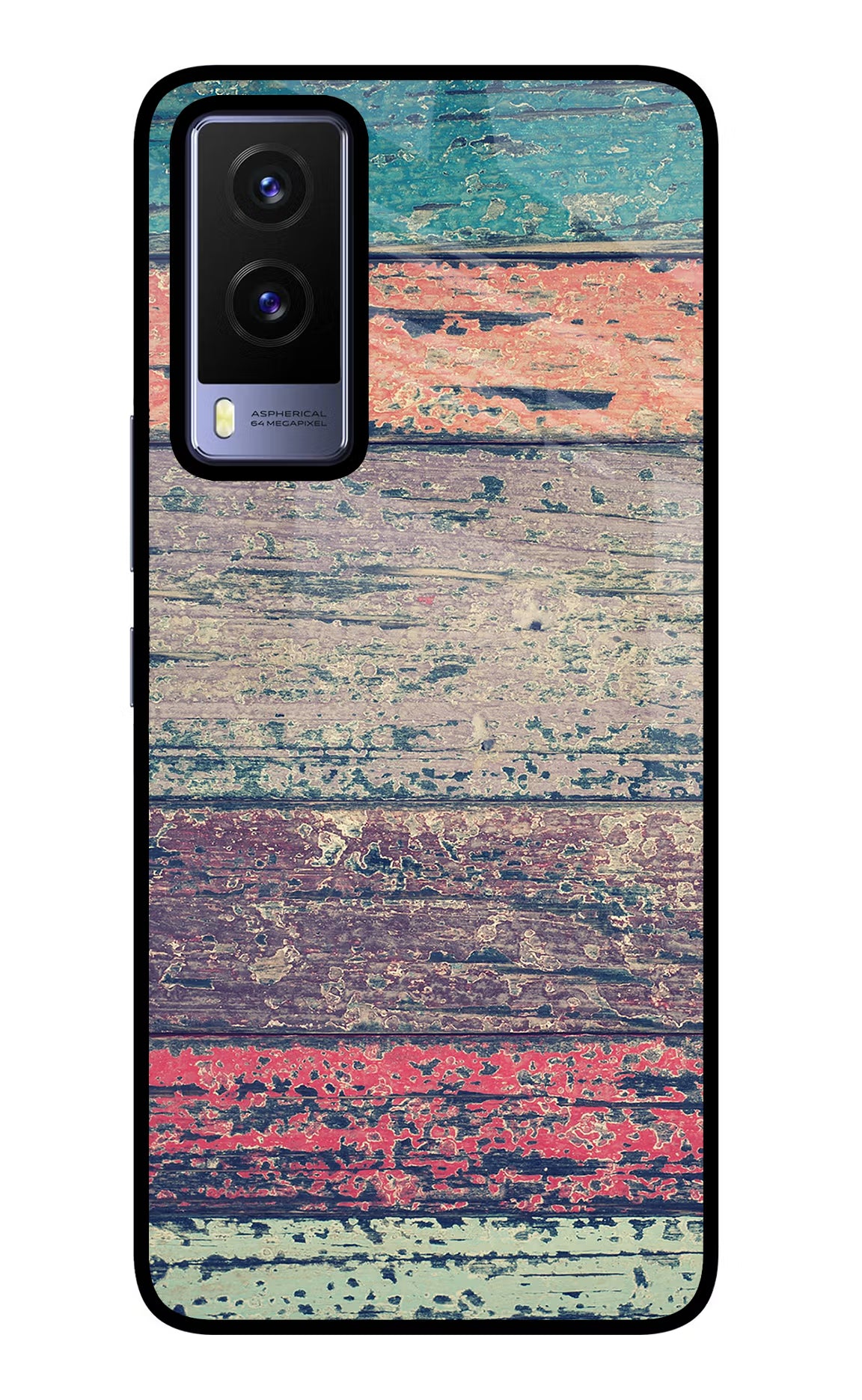 Colourful Wall Vivo V21E 5G Glass Case - Colourful Wall Vivo V21E 5G Glass Case Colourful Wall Vivo V21E 5G Glass Case