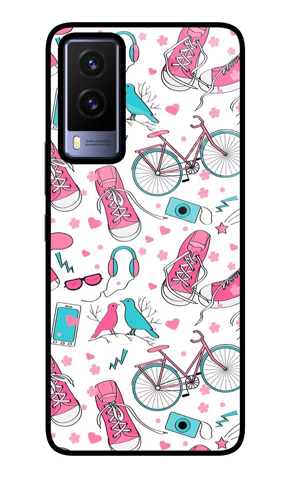 Artwork Vivo V21E 5G Glass Case - Artwork Vivo V21E 5G Glass Case Artwork Vivo V21E 5G Glass Case
