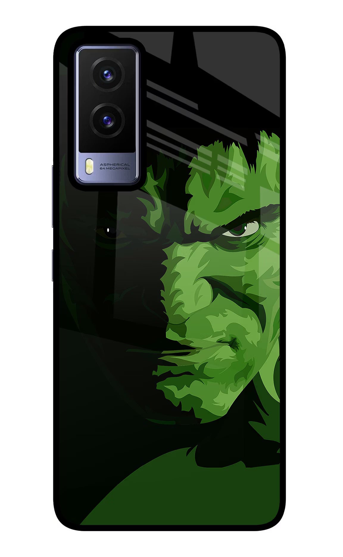 HULK Vivo V21E 5G Glass Case - HULK Vivo V21E 5G Glass Case HULK Vivo V21E 5G Glass Case