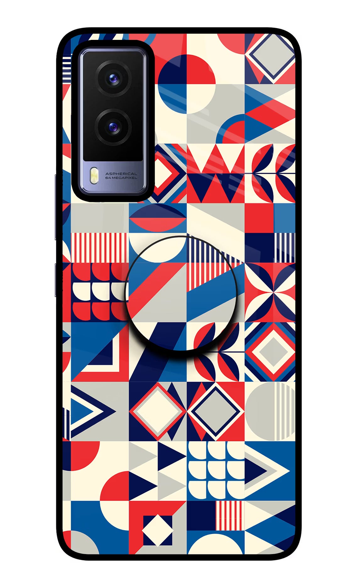 Colorful Pattern Vivo V21E 5G Pop Case - Colorful Pattern Vivo V21E 5G Pop Case by Casekaro Colorful Pattern Vivo V21E 5G Pop Case by Casekaro