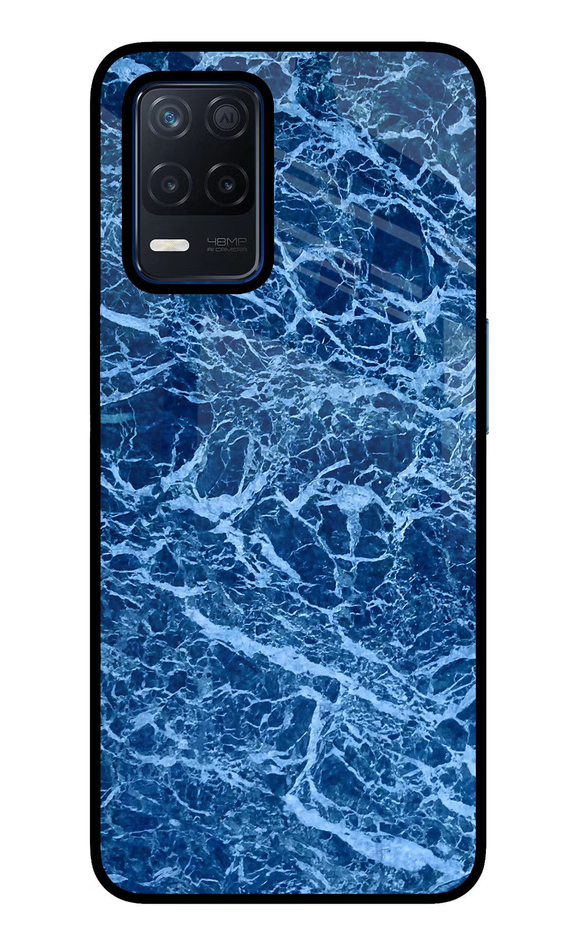 Blue Marble Realme Narzo 30 5G Glass Case - Blue Marble Realme Narzo 30 5G Glass Case Blue Marble Realme Narzo 30 5G Glass Case