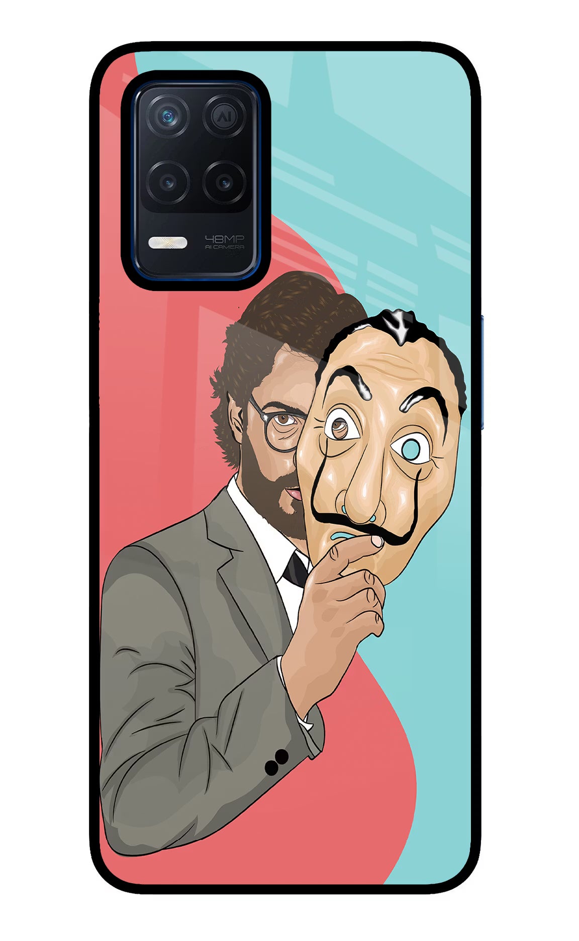 Professor Realme Narzo 30 5G Glass Case - Professor Realme Narzo 30 5G Glass Case Professor Realme Narzo 30 5G Glass Case