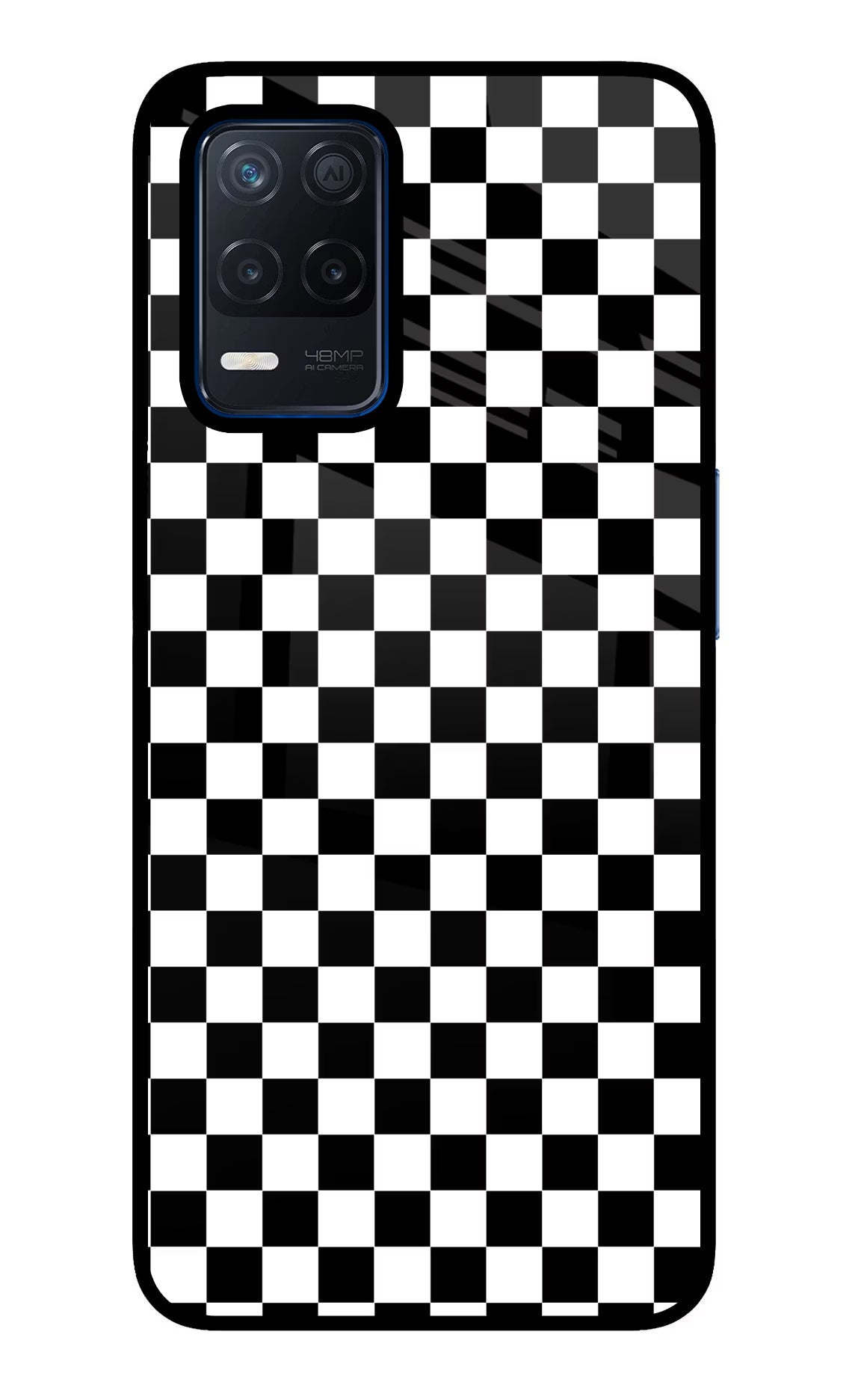 Chess Board Realme Narzo 30 5G Glass Case - Chess Board Realme Narzo 30 5G Glass Case Chess Board Realme Narzo 30 5G Glass Case