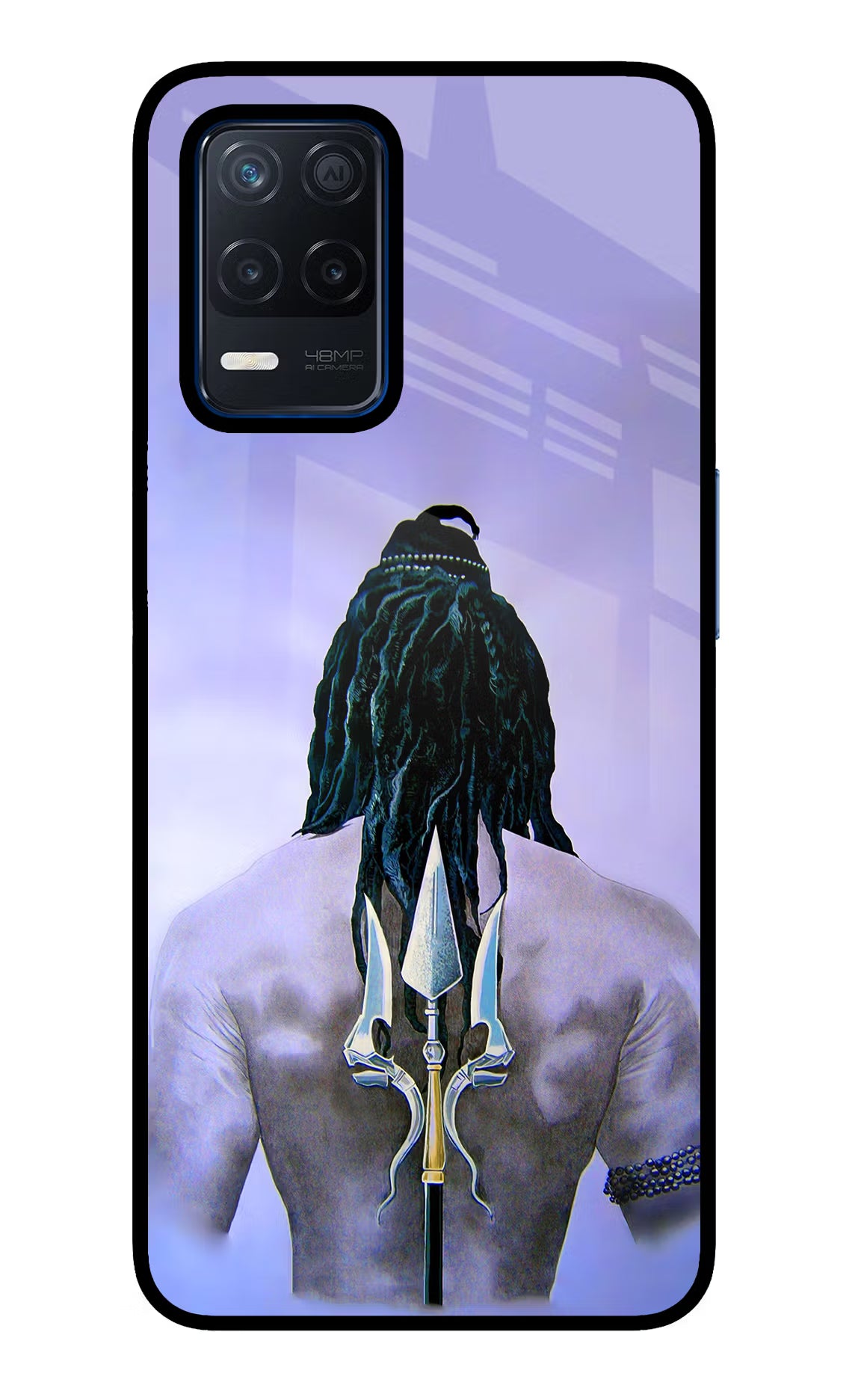 Shiva Realme Narzo 30 5G Glass Case - Shiva Realme Narzo 30 5G Glass Case Shiva Realme Narzo 30 5G Glass Case