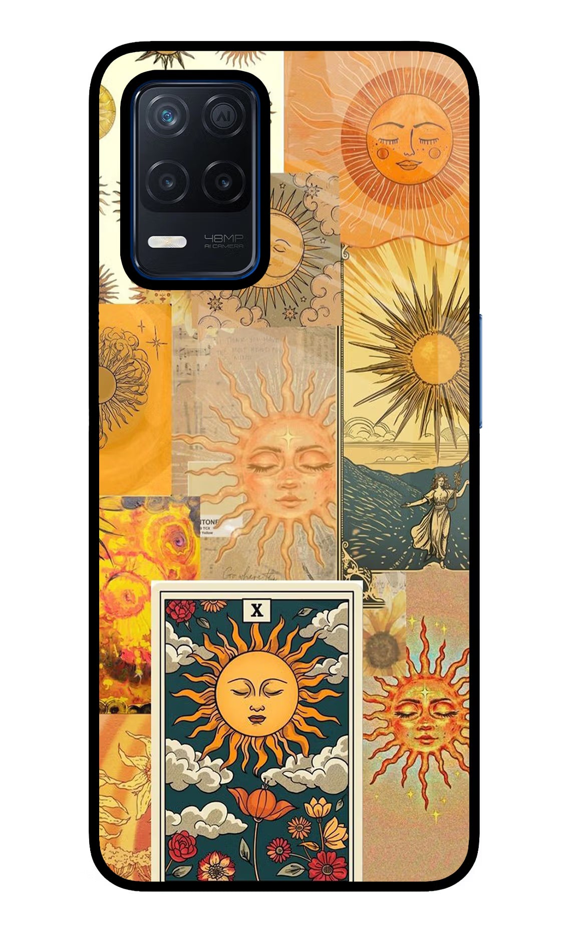 Sun Realme Narzo 30 5G Glass Case - Sun Realme Narzo 30 5G Glass Case Sun Realme Narzo 30 5G Glass Case