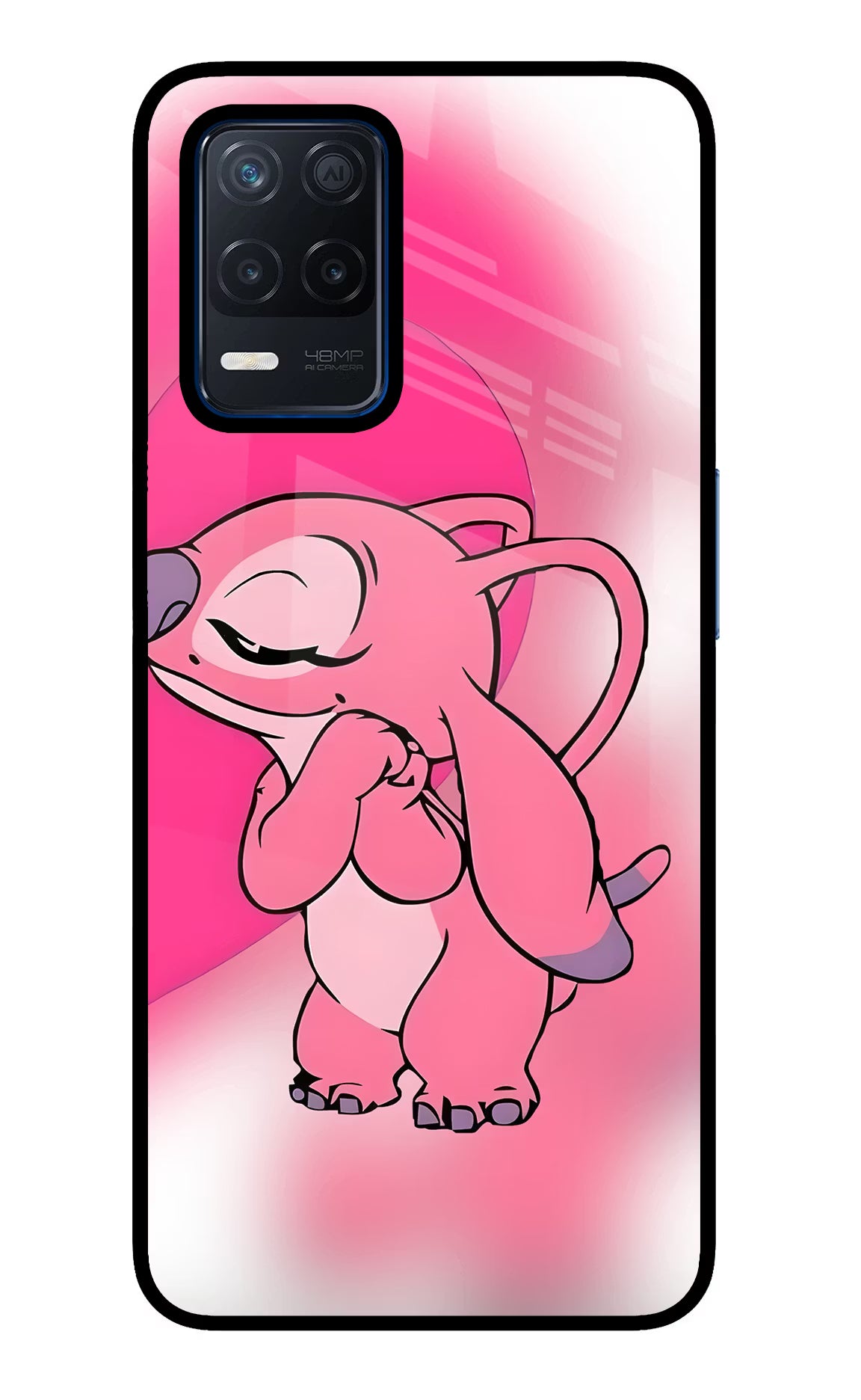 Angel Hug Realme Narzo 30 5G Glass Case - Angel Hug Realme Narzo 30 5G Glass Case Angel Hug Realme Narzo 30 5G Glass Case