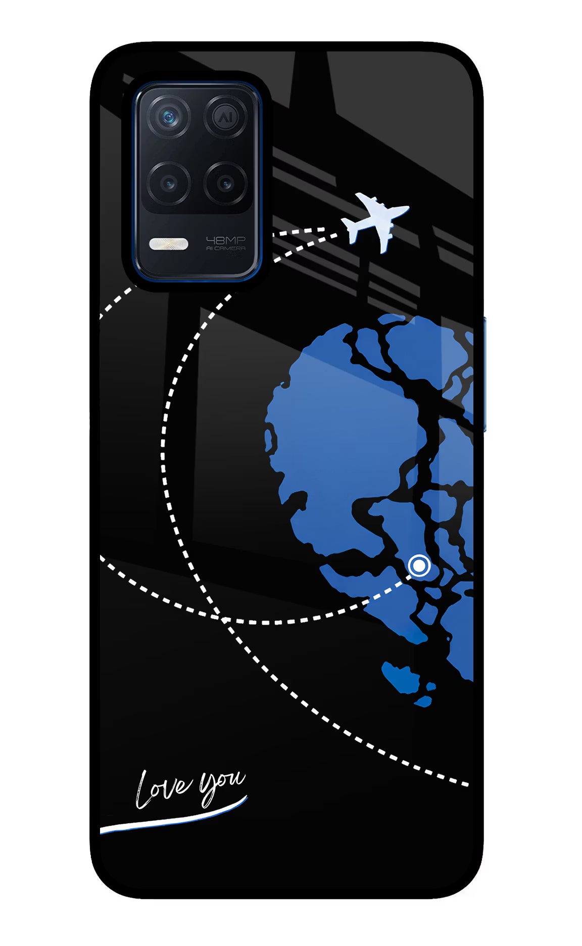Love Orbit Realme Narzo 30 5G Glass Case - Love Orbit Realme Narzo 30 5G Glass Case Love Orbit Realme Narzo 30 5G Glass Case