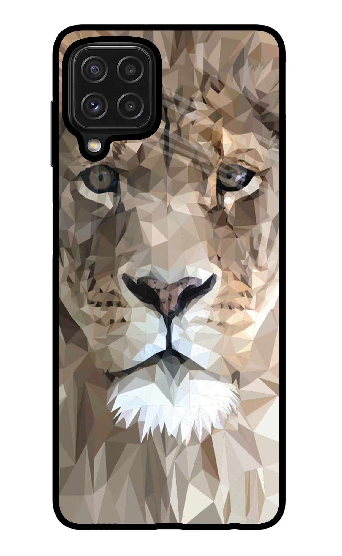 Lion Art Samsung M32 Back Cover - Lion Art Samsung M32 Glass Case Back Cover by Casekaro Lion Art Samsung M32 Glass Case Back Cover by Casekaro
