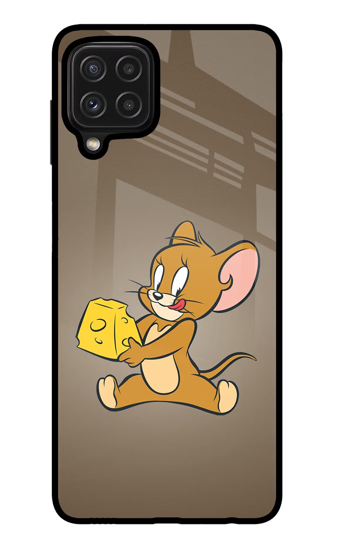 Jerry Samsung M32 Glass Case - Jerry Samsung M32 Glass Case Jerry Samsung M32 Glass Case