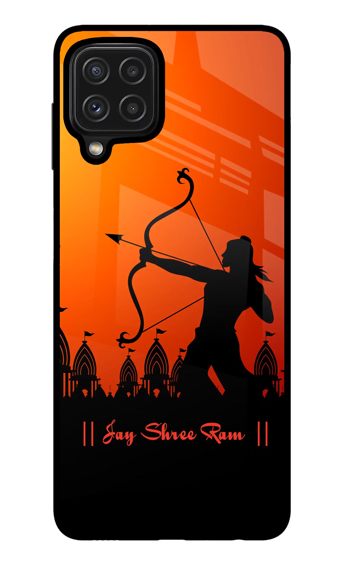 Lord Ram - 4 Samsung M32 Glass Case - Lord Ram - 4 Samsung M32 Glass Case Lord Ram - 4 Samsung M32 Glass Case