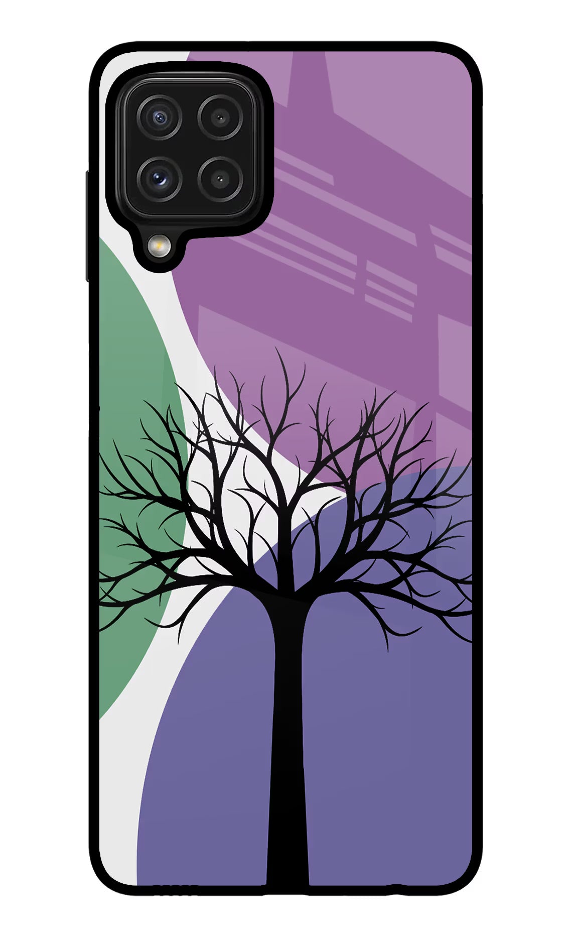 Tree Art Samsung M32 Glass Case - Tree Art Samsung M32 Glass Case Tree Art Samsung M32 Glass Case