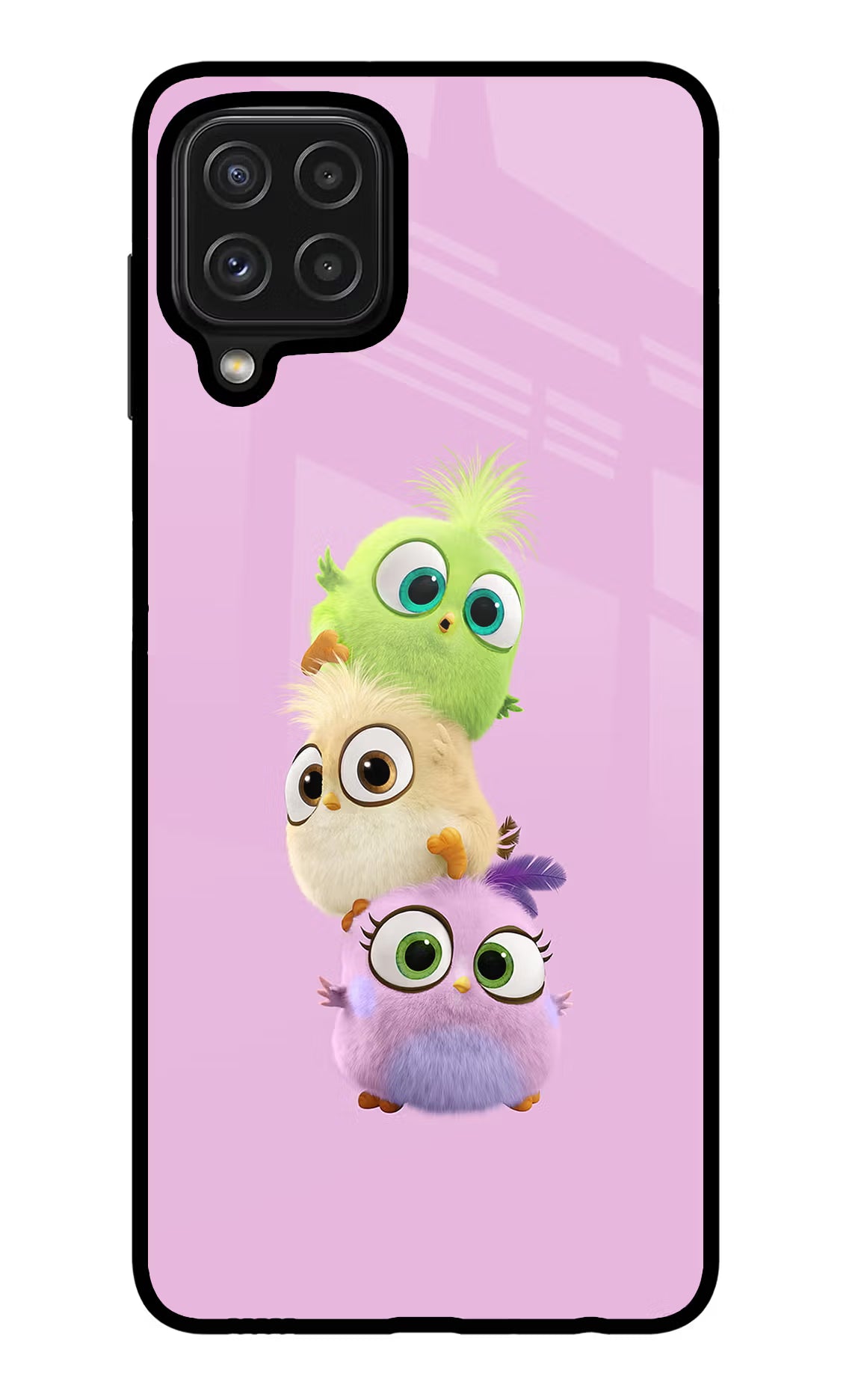 Cute Little Birds Samsung M32 Glass Case - Cute Little Birds Samsung M32 Glass Case Cute Little Birds Samsung M32 Glass Case