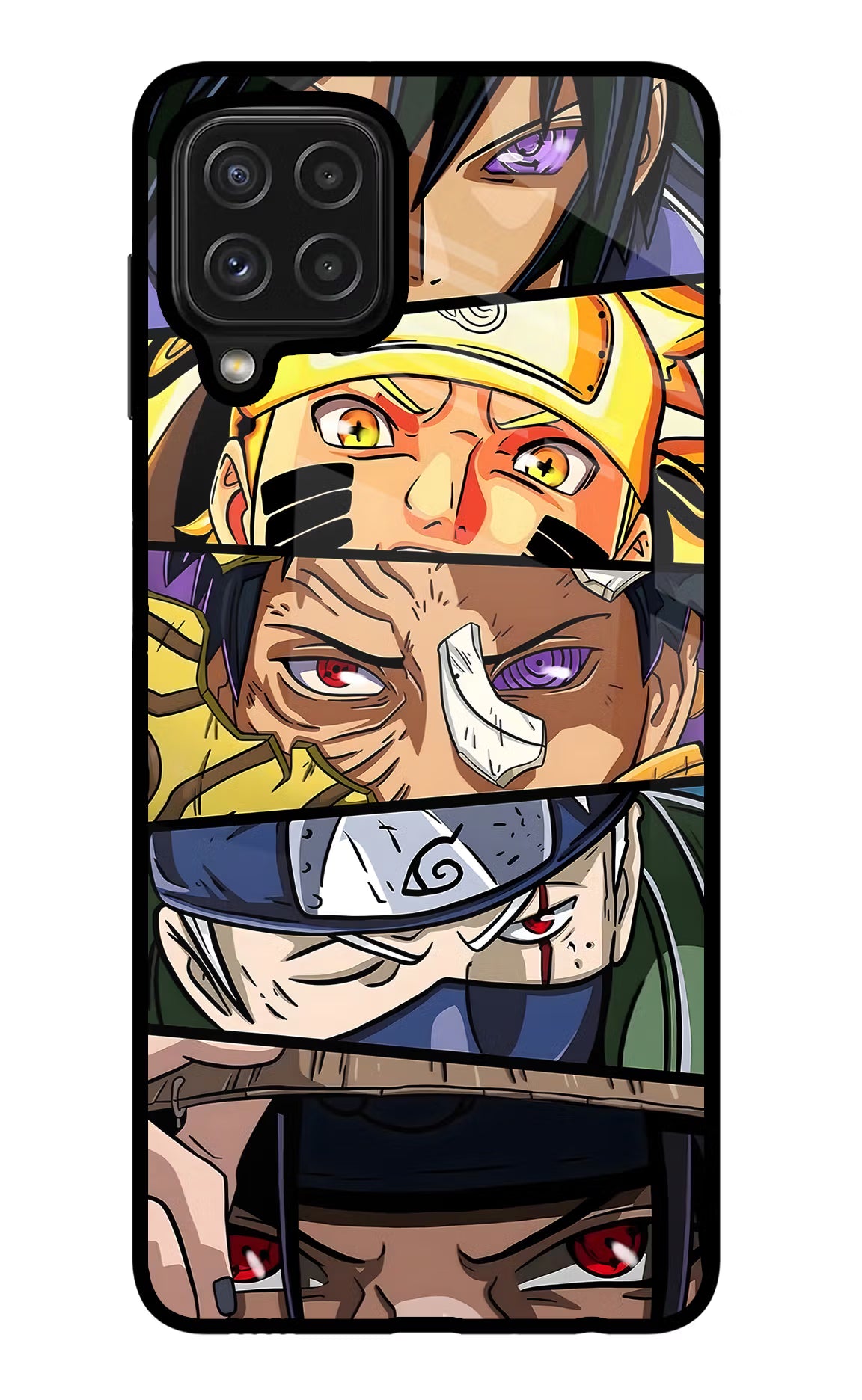 Naruto Character Samsung M32 Glass Case - Naruto Character Samsung M32 Glass Case Naruto Character Samsung M32 Glass Case
