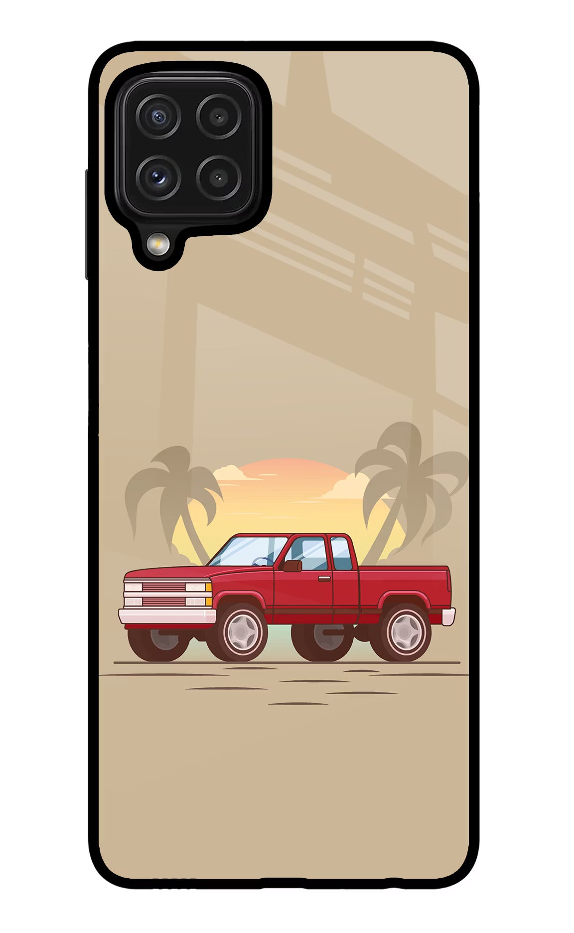 Desert Classic Drive Samsung M32 Glass Case - Desert Classic Drive Samsung M32 Glass Case Desert Classic Drive Samsung M32 Glass Case