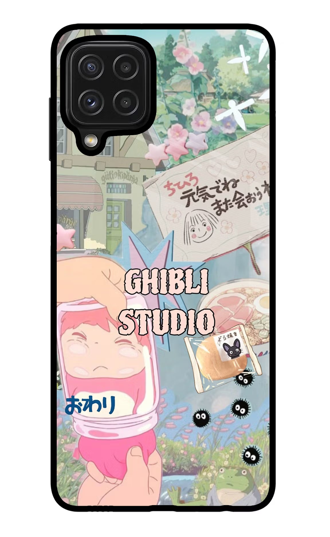 Studio Ghibli Samsung M32 Glass Case - Studio Ghibli Samsung M32 Glass Case Studio Ghibli Samsung M32 Glass Case