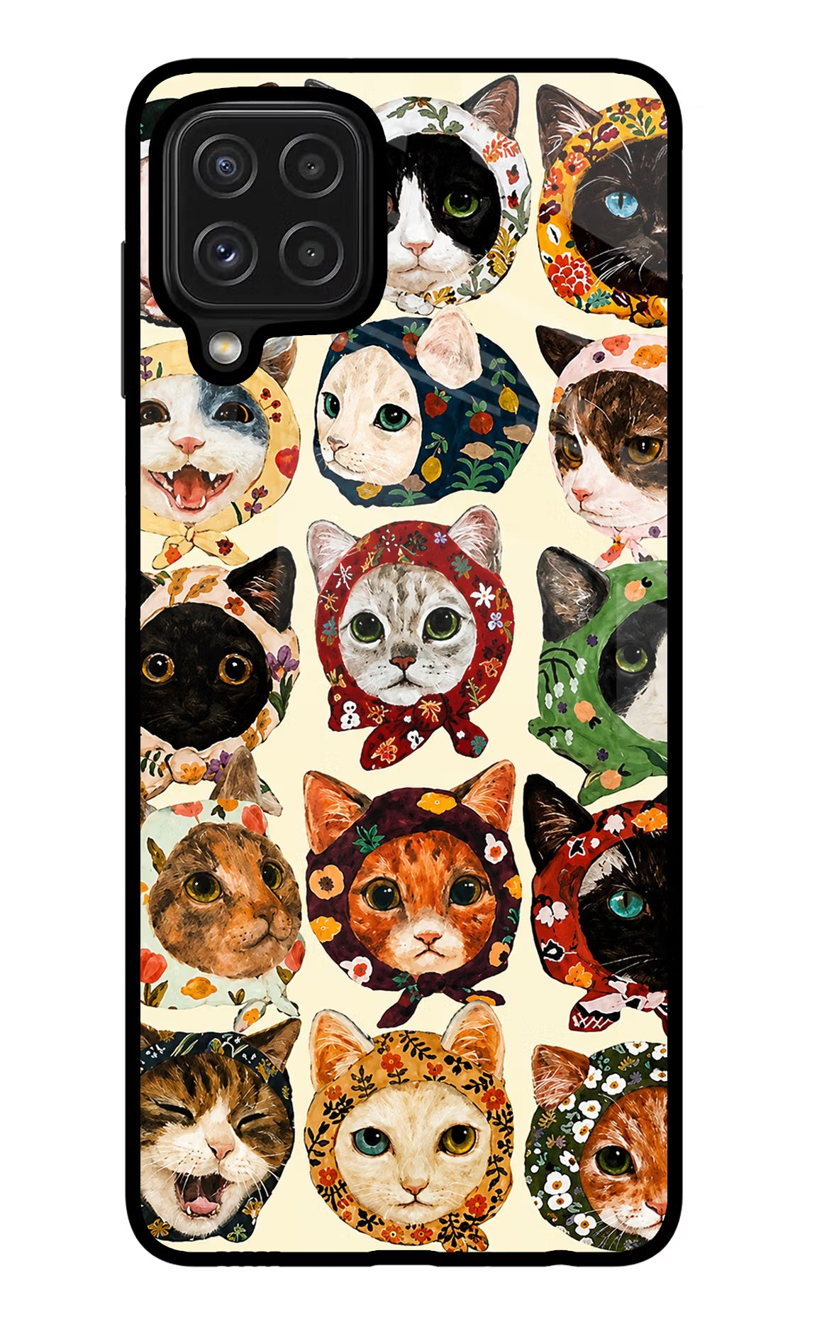 Cool Cat Samsung M32 Glass Case - Cool Cat Samsung M32 Glass Case Cool Cat Samsung M32 Glass Case