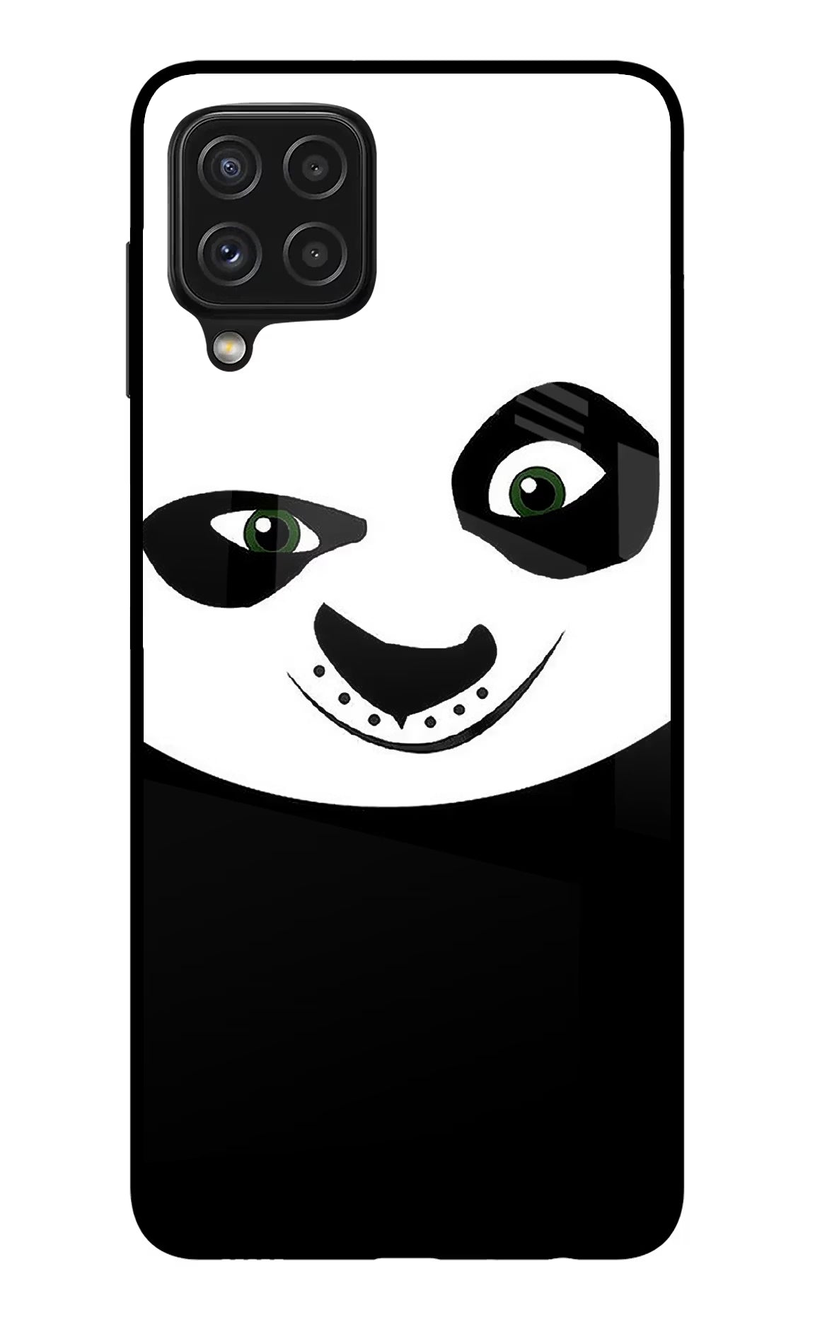 Panda Samsung A22 4G Glass Case - Panda Samsung A22 4G Glass Case Panda Samsung A22 4G Glass Case