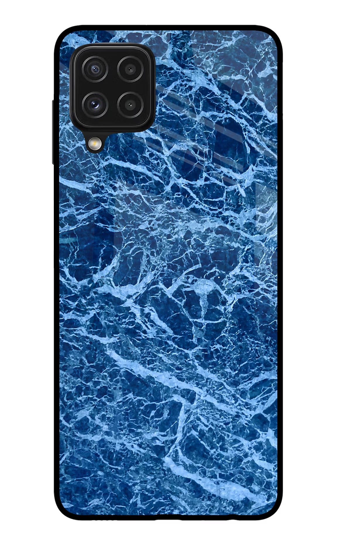 Blue Marble Samsung A22 4G Glass Case - Blue Marble Samsung A22 4G Glass Case Blue Marble Samsung A22 4G Glass Case