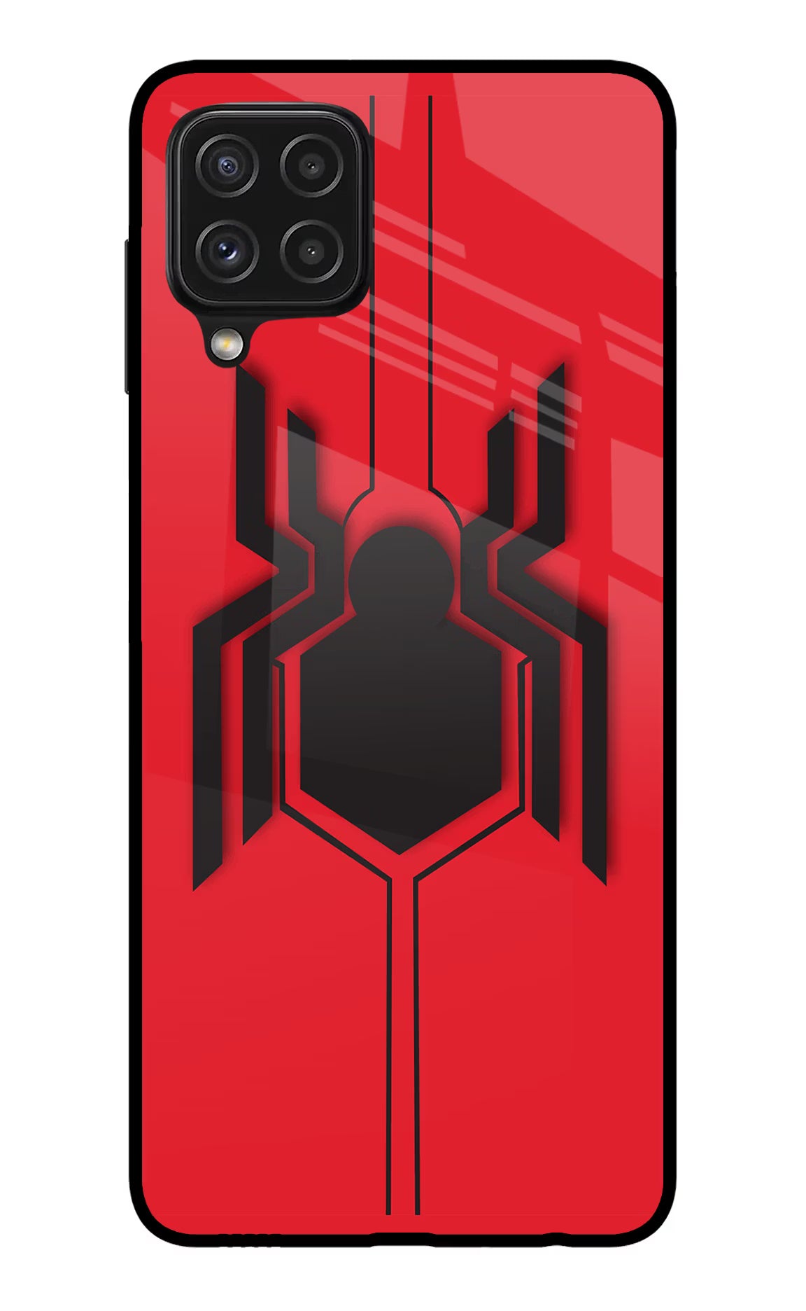 Spider Samsung A22 4G Glass Case - Spider Samsung A22 4G Glass Case Spider Samsung A22 4G Glass Case