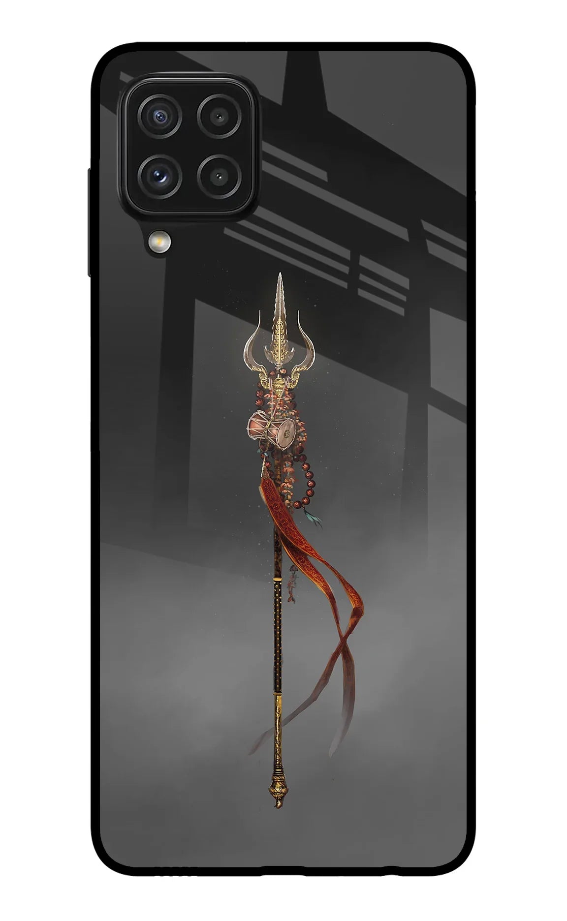 Shiv Trishul Samsung A22 4G Glass Case - Shiv Trishul Samsung A22 4G Glass Case Shiv Trishul Samsung A22 4G Glass Case