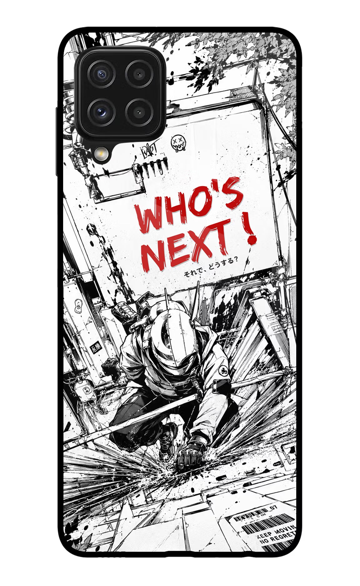 Who's Next Samsung A22 4G Glass Case - Who's Next Samsung A22 4G Glass Case Who's Next Samsung A22 4G Glass Case