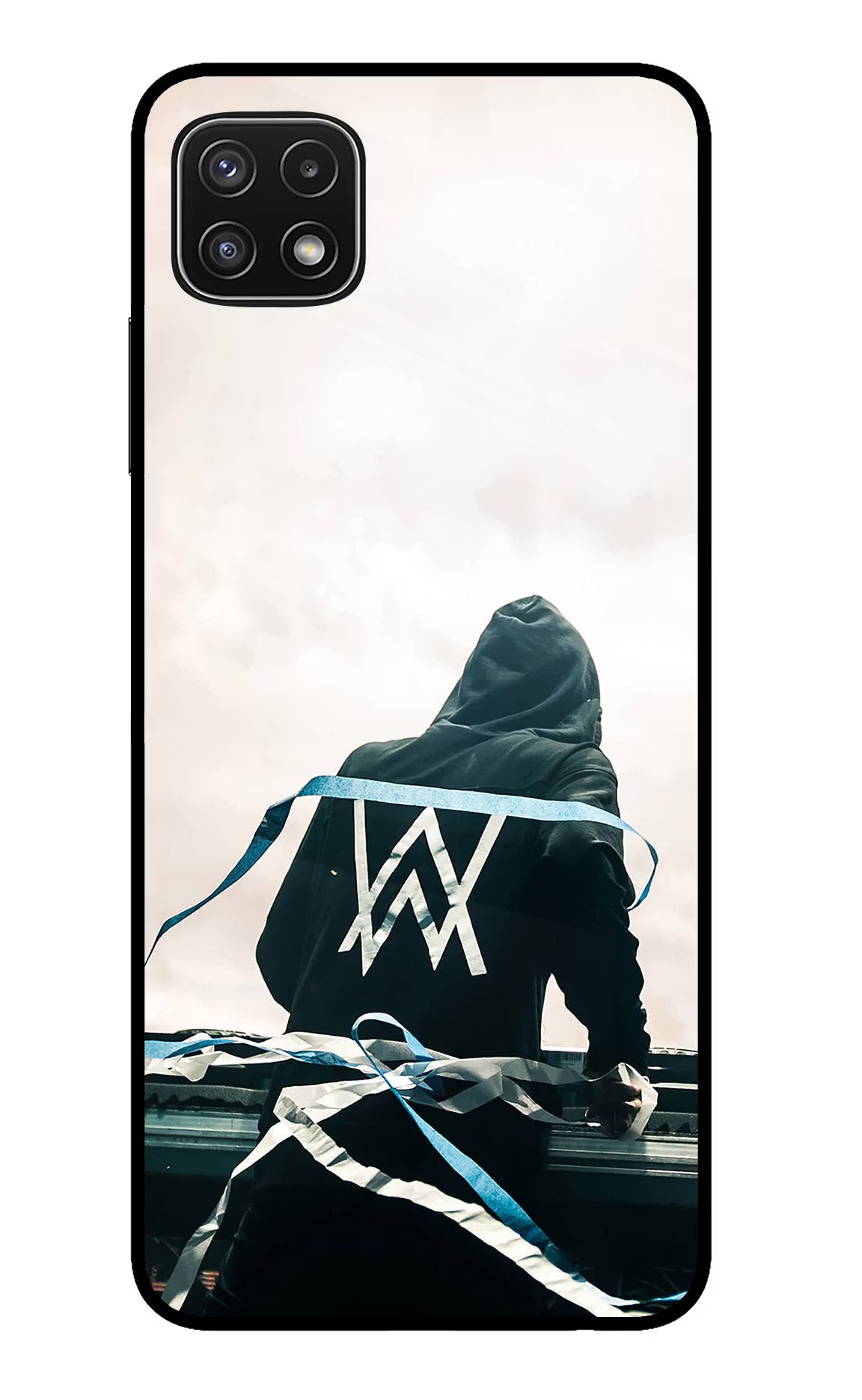 Alan Walker Samsung A22 5G Back Cover - Alan Walker Samsung A22 5G Glass Case Back Cover by Casekaro Alan Walker Samsung A22 5G Glass Case Back Cover by Casekaro
