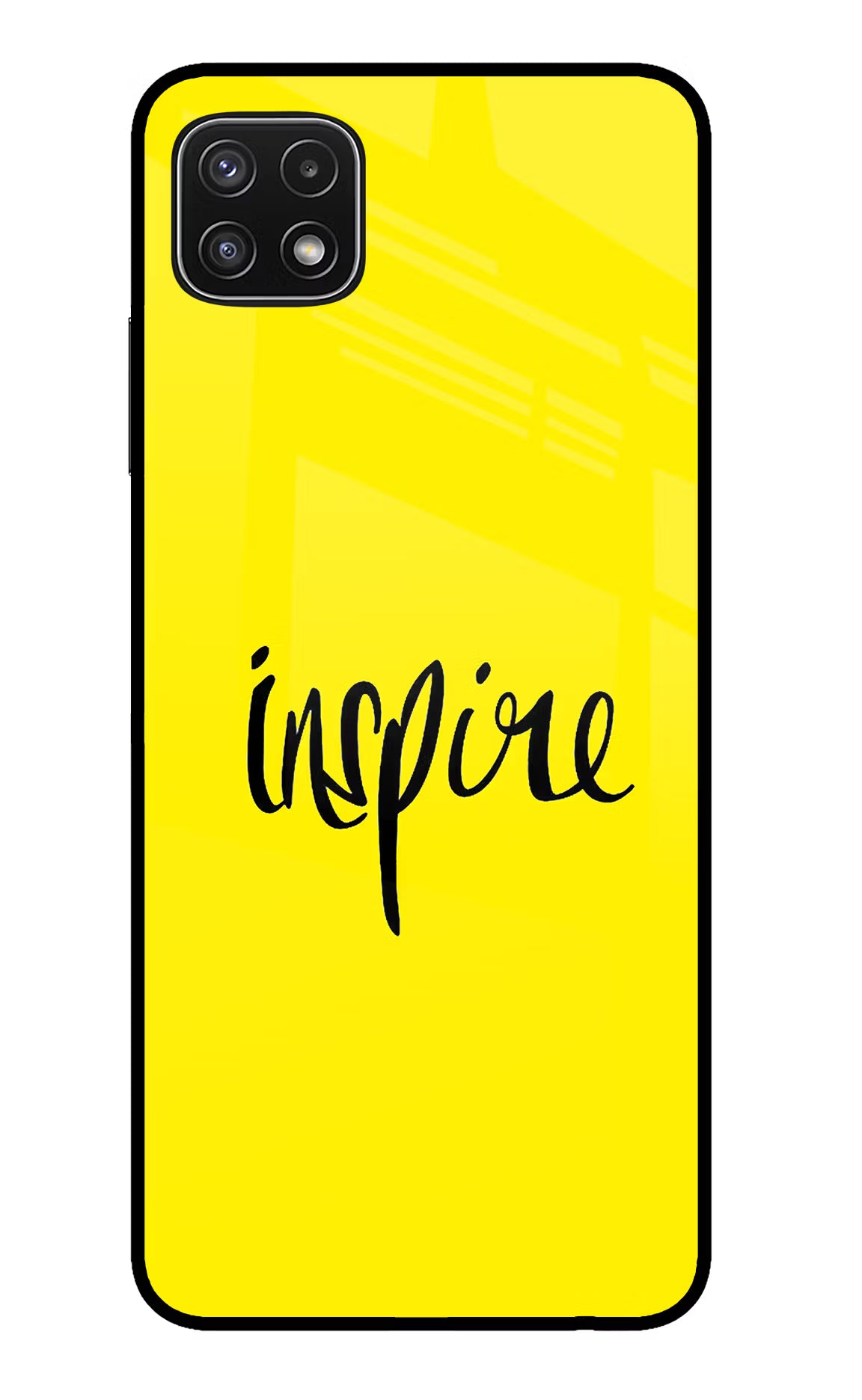 Inspire Samsung A22 5G Glass Case - Inspire Samsung A22 5G Glass Case Inspire Samsung A22 5G Glass Case