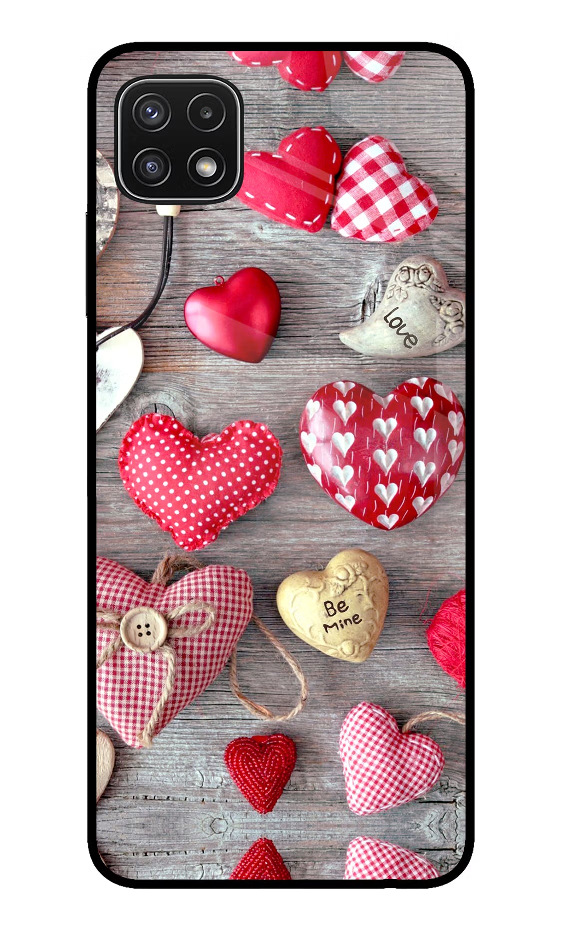 Love Wallpaper Samsung A22 5G Back Cover - Love Wallpaper Samsung A22 5G Glass Case Back Cover by Casekaro Love Wallpaper Samsung A22 5G Glass Case Back Cover by Casekaro