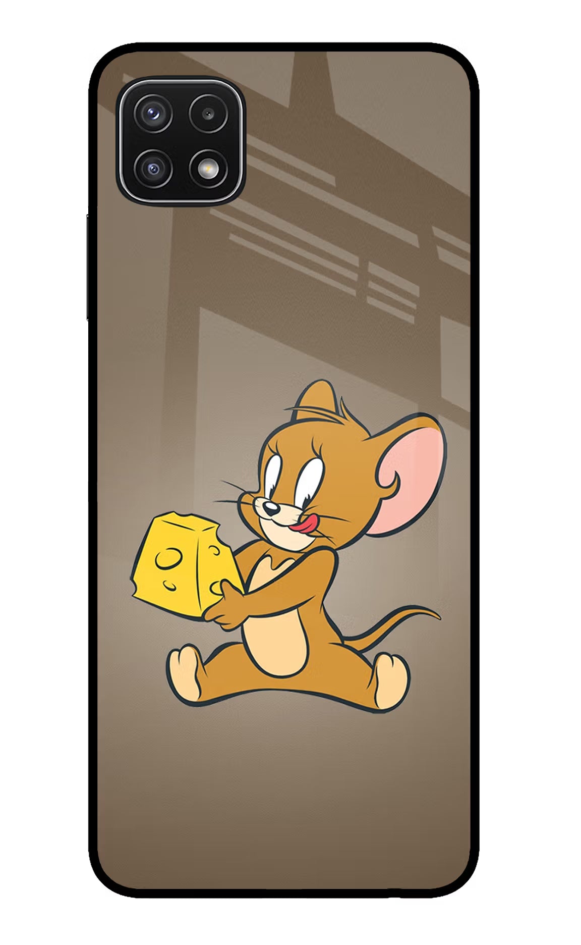Jerry Samsung A22 5G Glass Case - Jerry Samsung A22 5G Glass Case Jerry Samsung A22 5G Glass Case