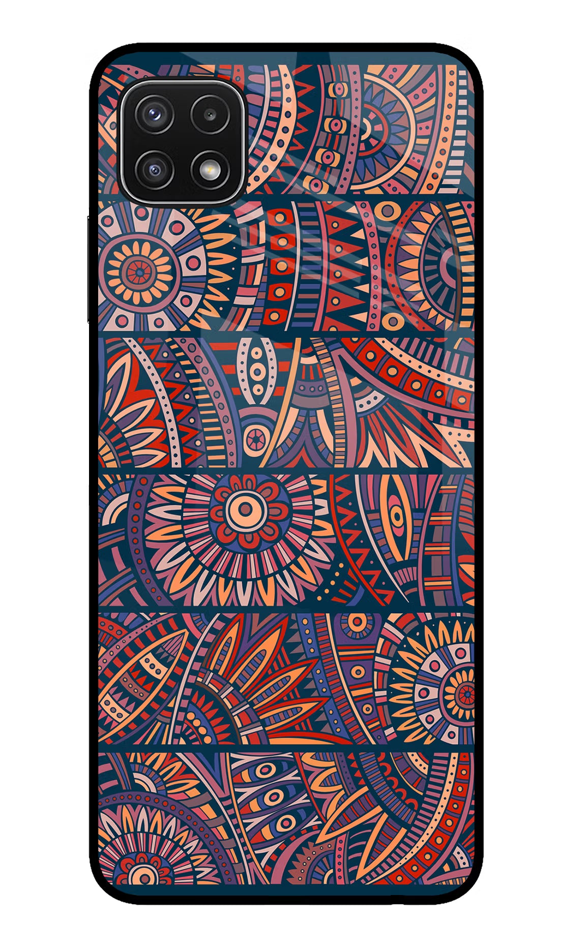 African Culture Design Samsung A22 5G Back Cover - African Culture Design Samsung A22 5G Glass Case Back Cover by Casekaro African Culture Design Samsung A22 5G Glass Case Back Cover by Casekaro