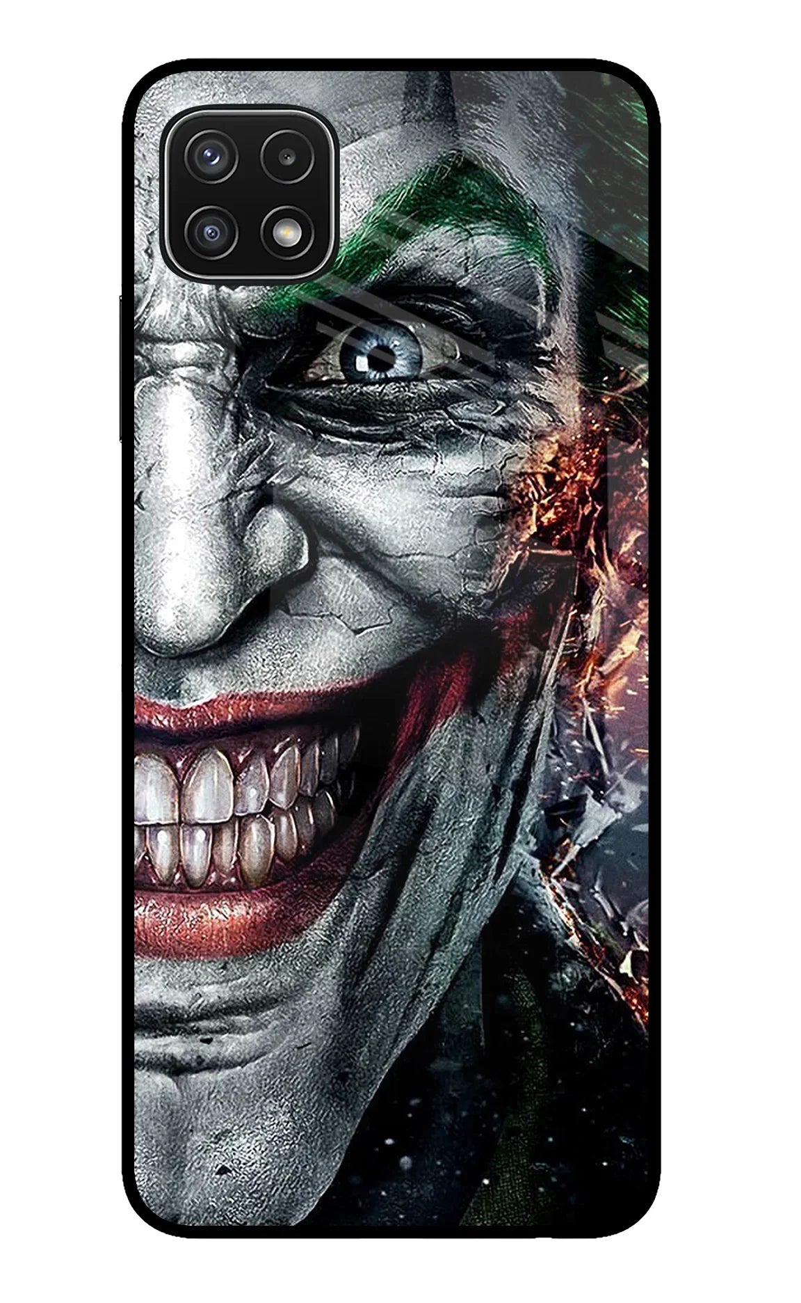 Joker Cam Samsung A22 5G Glass Case - Joker Cam Samsung A22 5G Glass Case Joker Cam Samsung A22 5G Glass Case