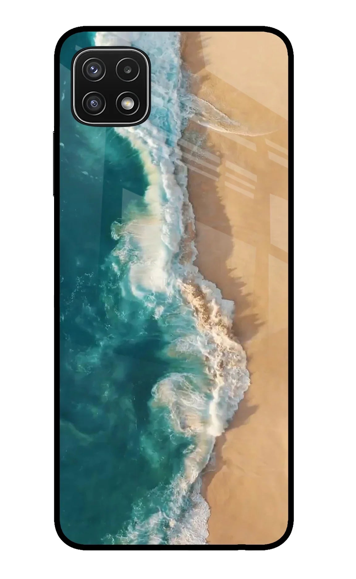 Ocean Beach Samsung A22 5G Glass Case - Ocean Beach Samsung A22 5G Glass Case Ocean Beach Samsung A22 5G Glass Case