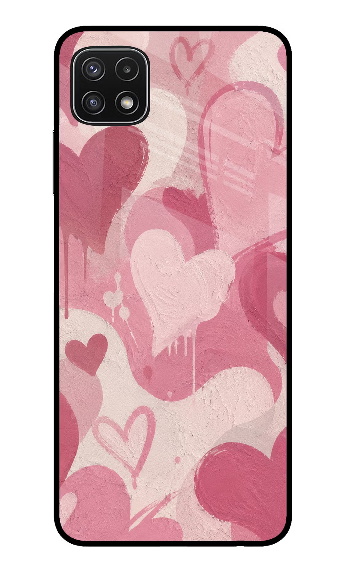 Hearty case Samsung A22 5G Glass Case - Hearty case Samsung A22 5G Glass Case Hearty case Samsung A22 5G Glass Case