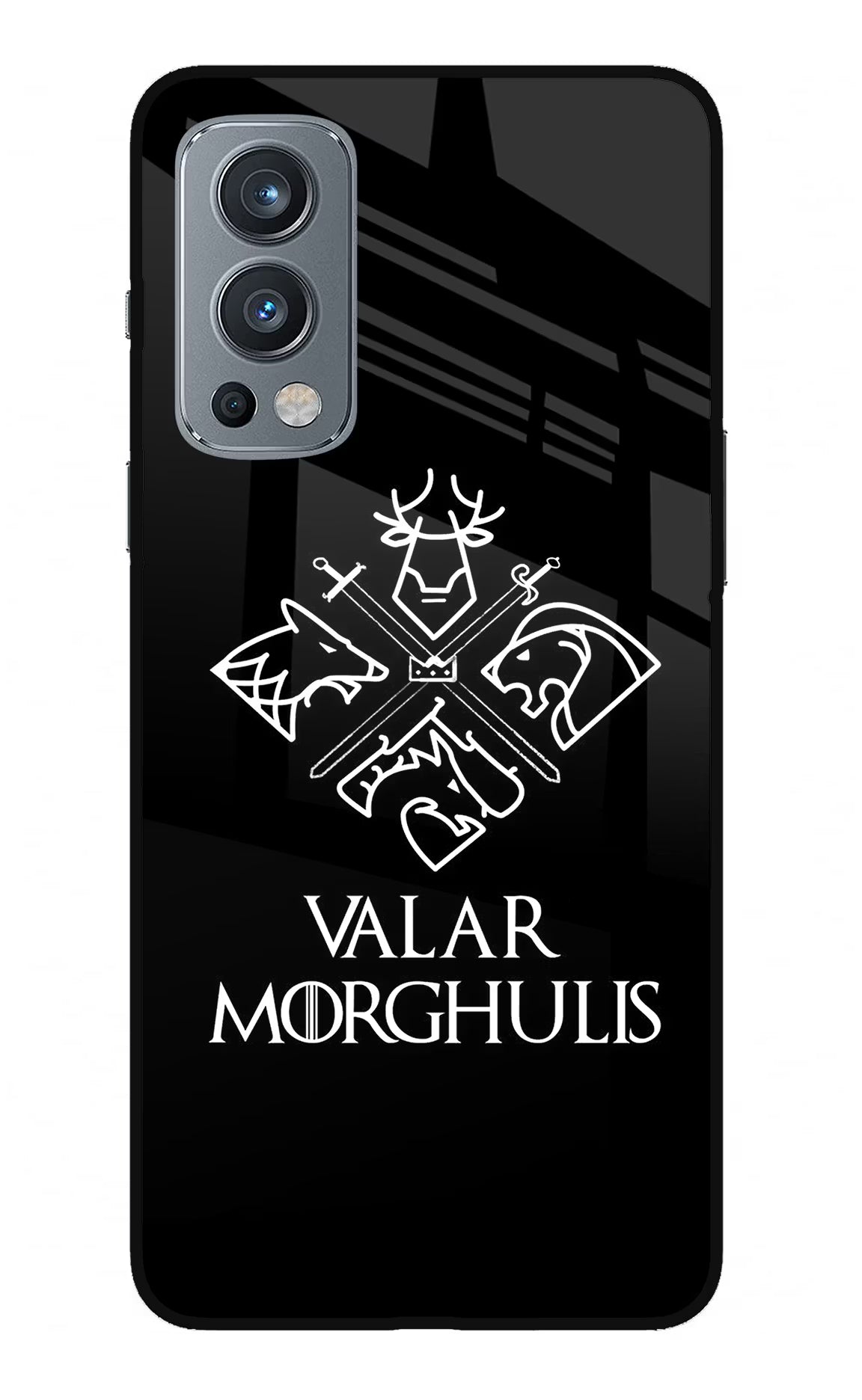Valar Morghulis | Game Of Thrones OnePlus Nord 2 5G Glass Case - Valar Morghulis | Game Of Thrones OnePlus Nord 2 5G Glass Case Valar Morghulis | Game Of Thrones OnePlus Nord 2 5G Glass Case
