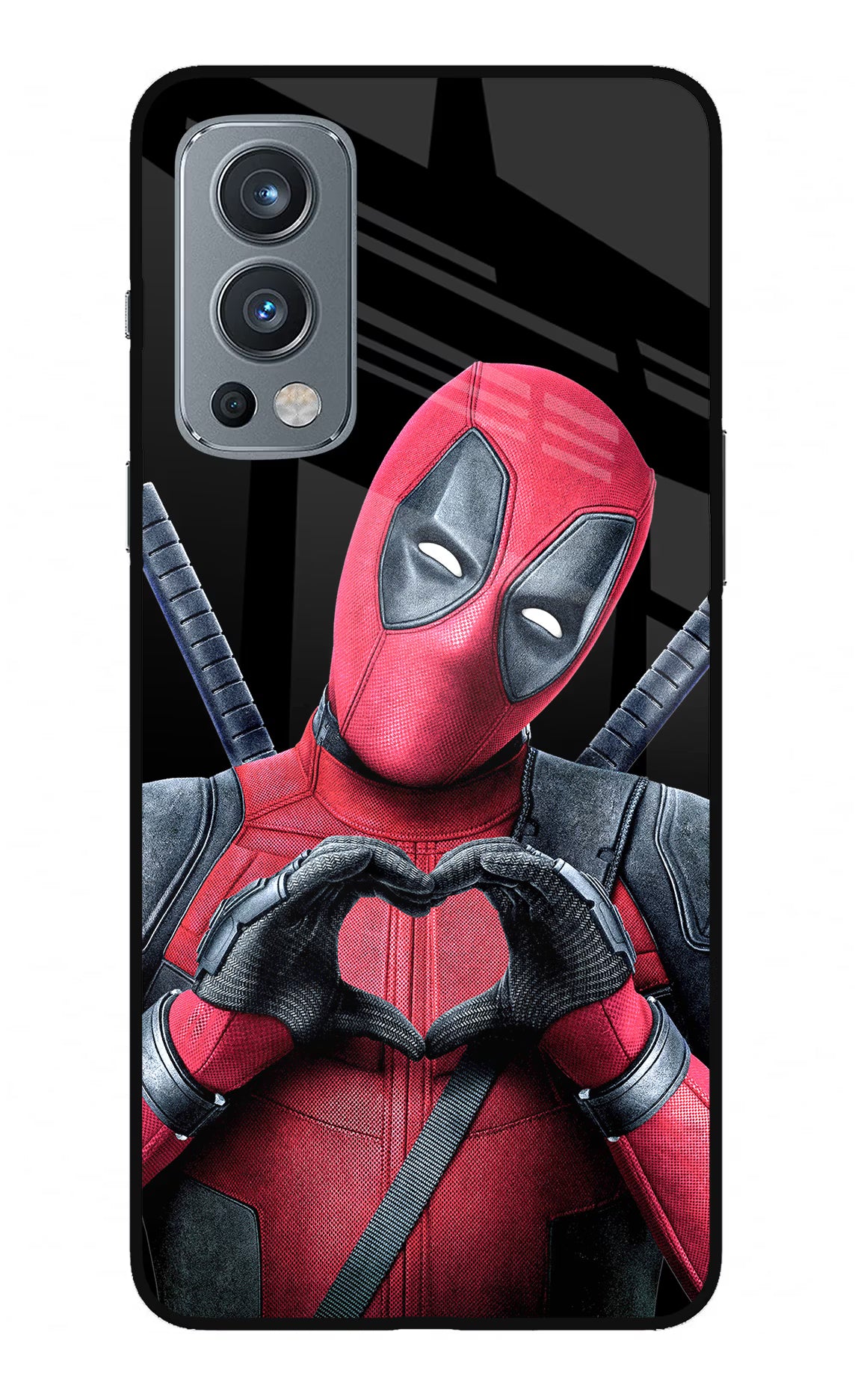Deadpool OnePlus Nord 2 5G Glass Case - Deadpool OnePlus Nord 2 5G Glass Case Deadpool OnePlus Nord 2 5G Glass Case