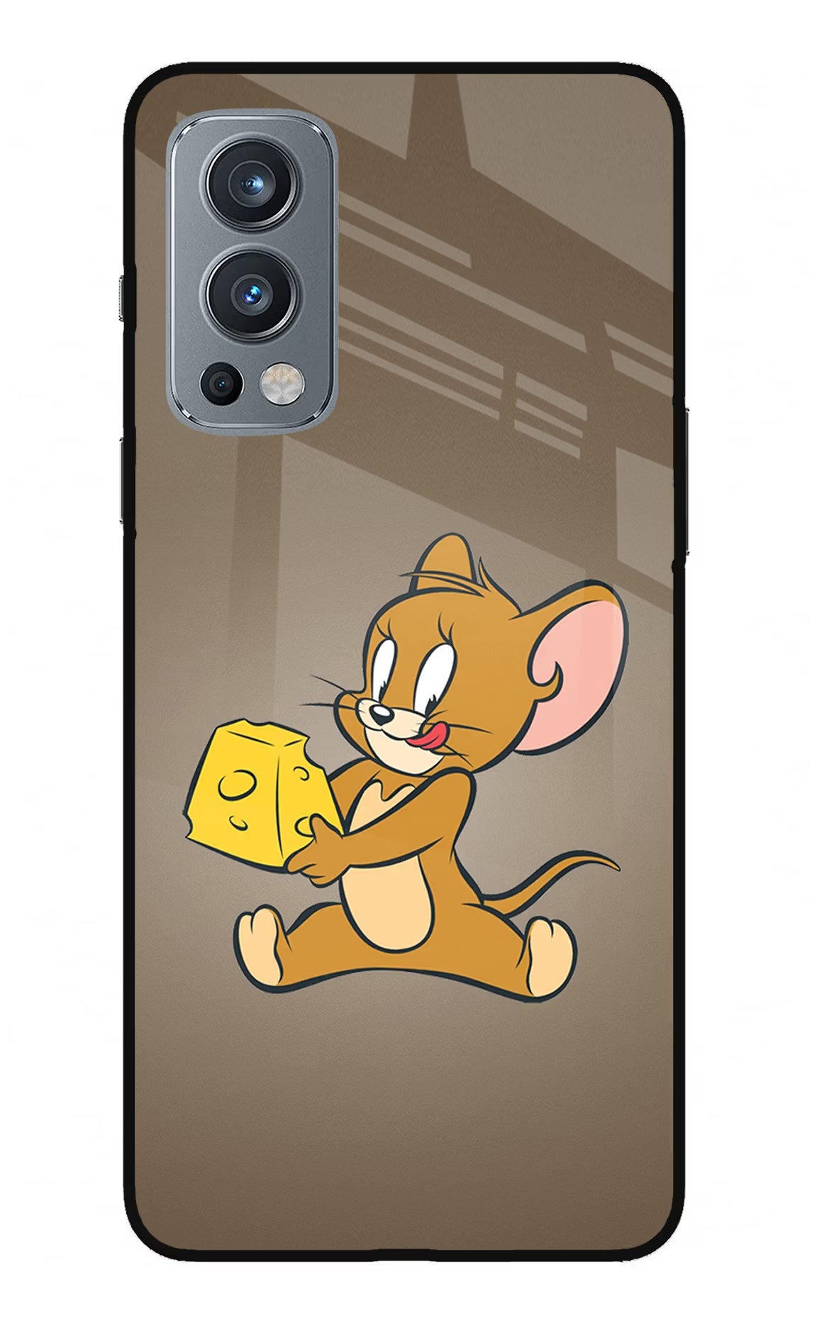 Jerry OnePlus Nord 2 5G Glass Case - Jerry OnePlus Nord 2 5G Glass Case Jerry OnePlus Nord 2 5G Glass Case