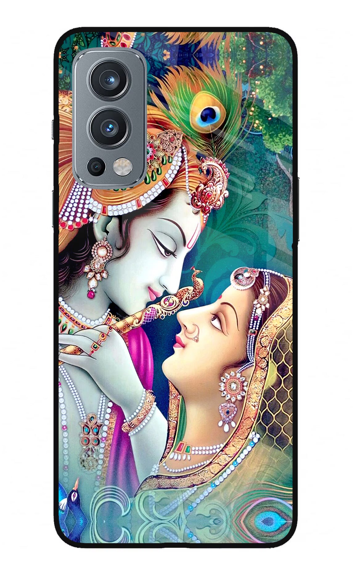 Lord Radha Krishna OnePlus Nord 2 5G Glass Case - Lord Radha Krishna OnePlus Nord 2 5G Glass Case Lord Radha Krishna OnePlus Nord 2 5G Glass Case