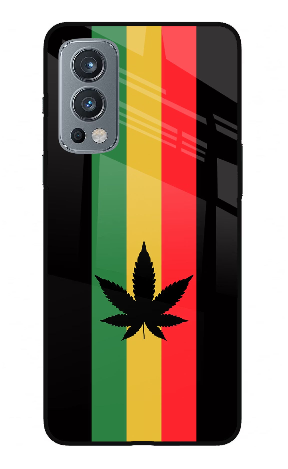 Weed Flag OnePlus Nord 2 5G Glass Case - Weed Flag OnePlus Nord 2 5G Glass Case Weed Flag OnePlus Nord 2 5G Glass Case