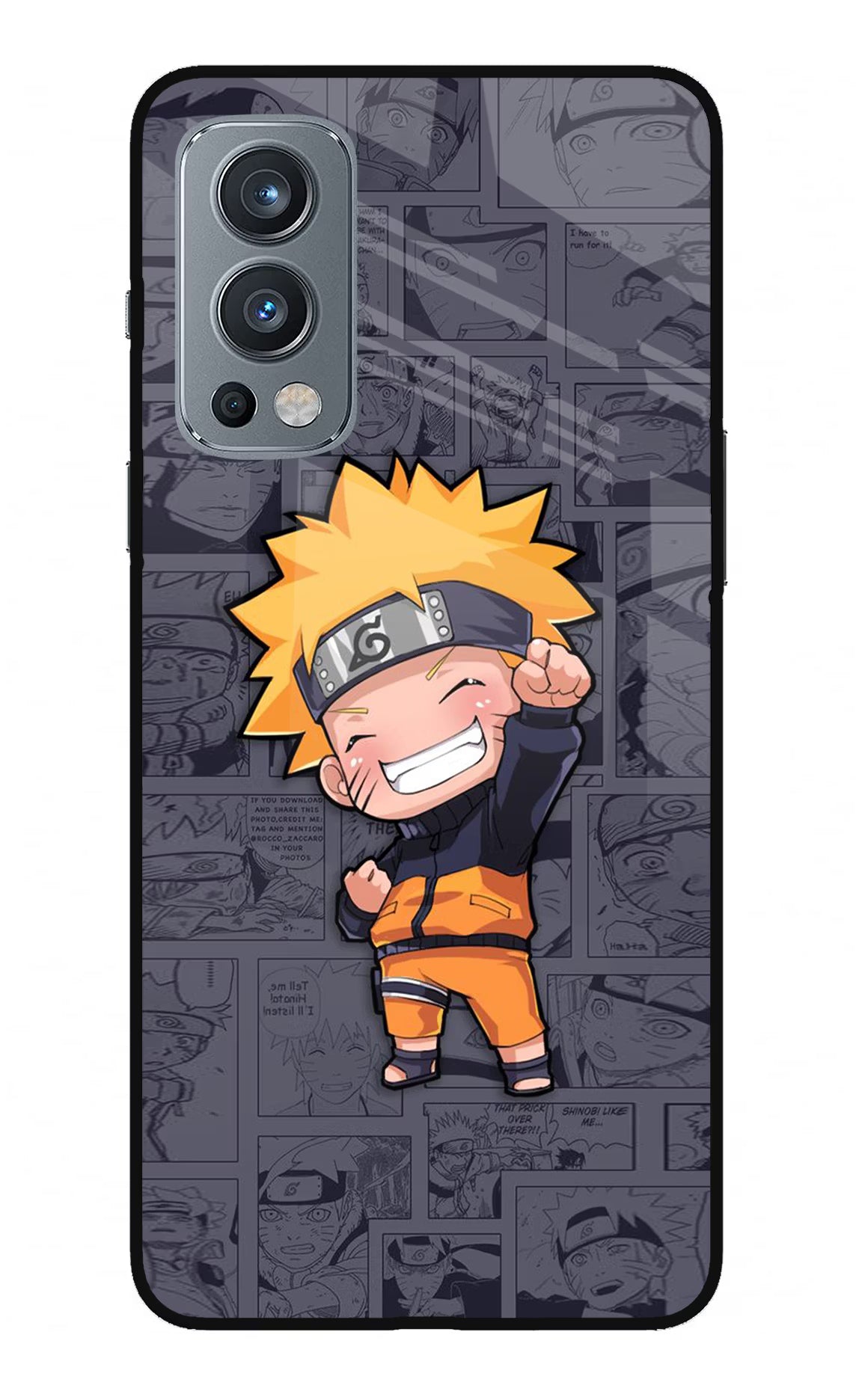 Chota Naruto OnePlus Nord 2 5G Glass Case - Chota Naruto OnePlus Nord 2 5G Glass Case Chota Naruto OnePlus Nord 2 5G Glass Case