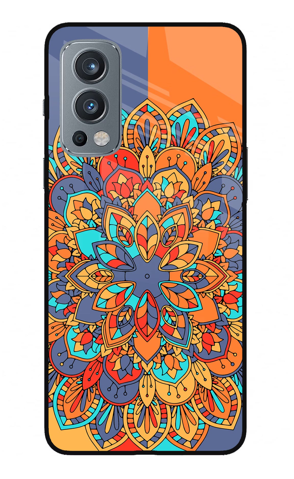 Color Mandala OnePlus Nord 2 5G Glass Case - Color Mandala OnePlus Nord 2 5G Glass Case Color Mandala OnePlus Nord 2 5G Glass Case