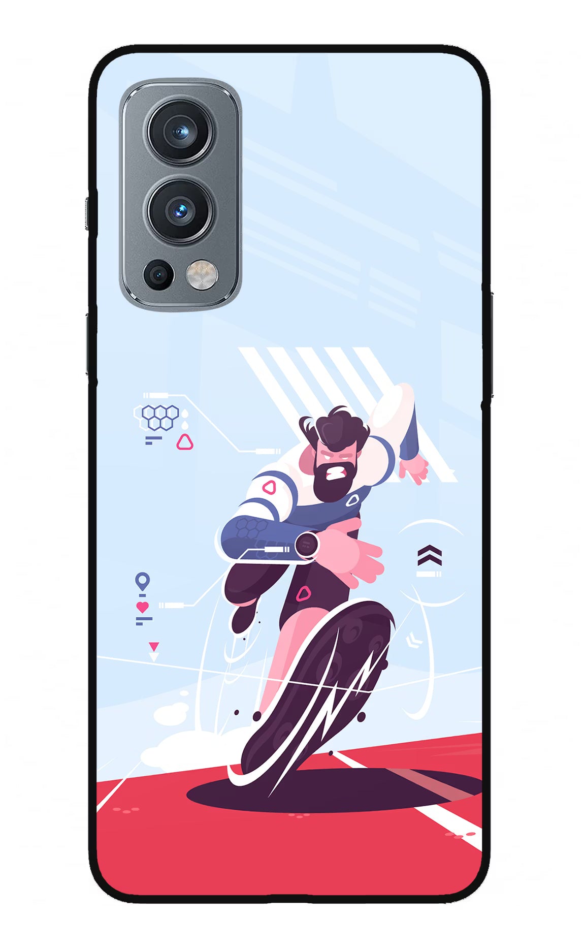 Run Pro OnePlus Nord 2 5G Glass Case - Run Pro OnePlus Nord 2 5G Glass Case Run Pro OnePlus Nord 2 5G Glass Case