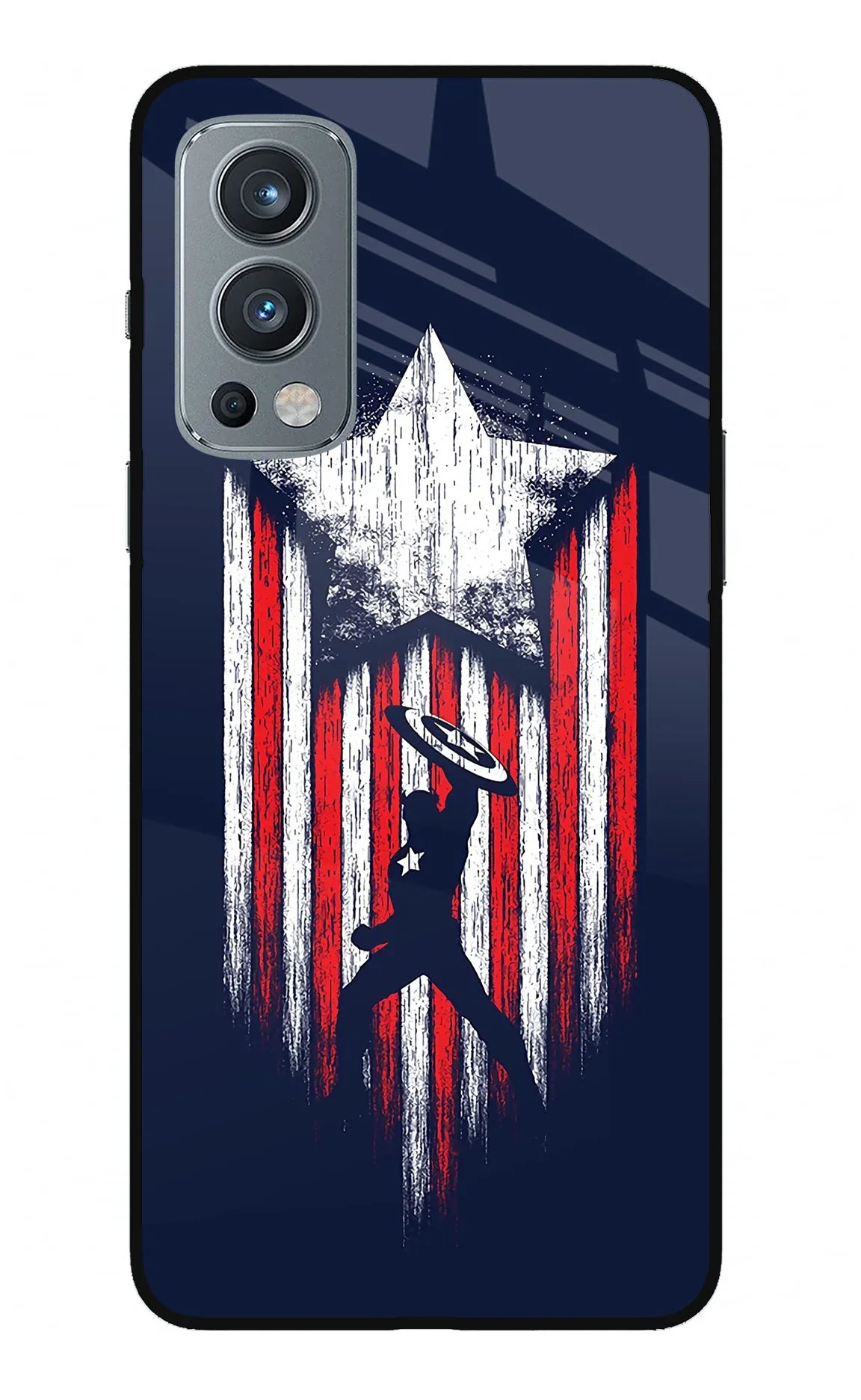 Captain America Marvel Art OnePlus Nord 2 5G Glass Case - Captain America Marvel Art OnePlus Nord 2 5G Glass Case Captain America Marvel Art OnePlus Nord 2 5G Glass Case