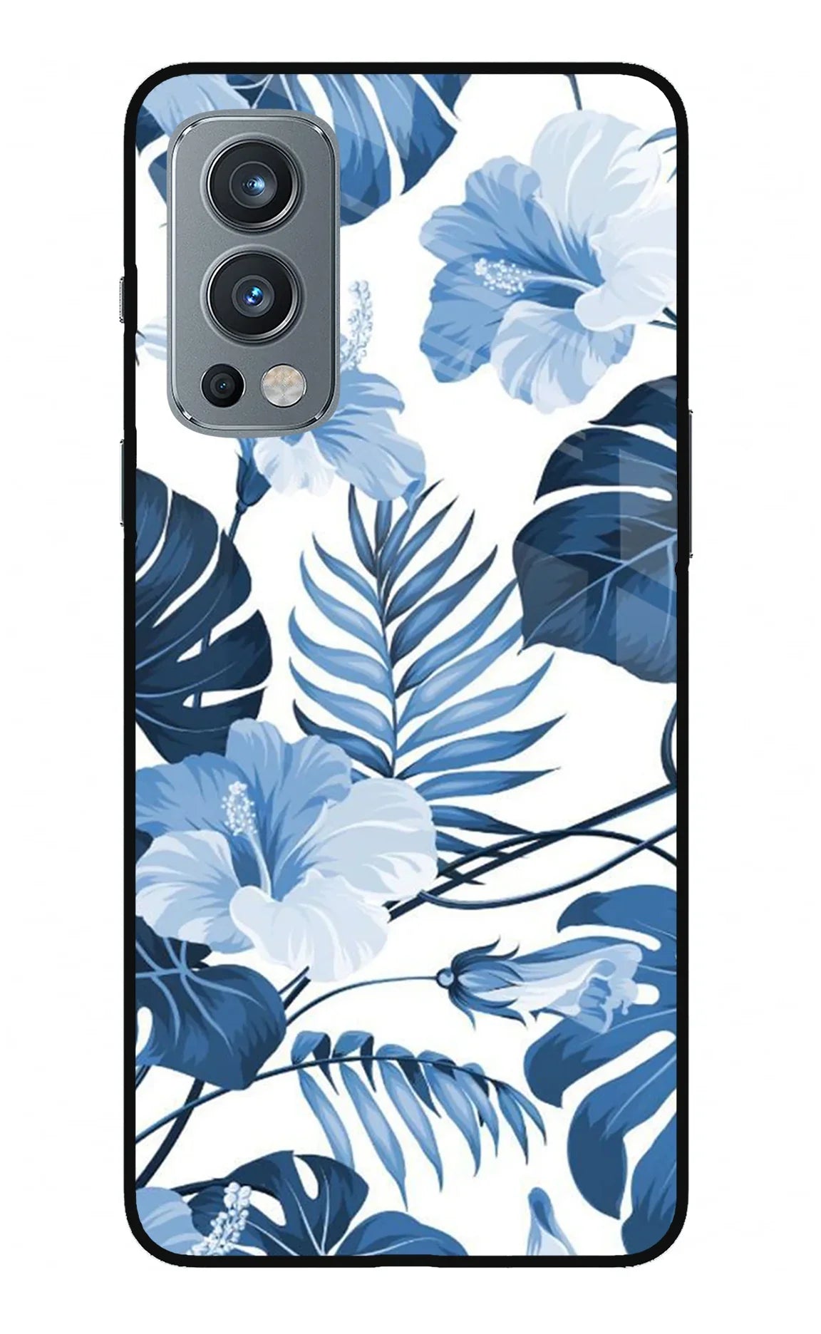 Fabric Art OnePlus Nord 2 5G Glass Case - Fabric Art OnePlus Nord 2 5G Glass Case Fabric Art OnePlus Nord 2 5G Glass Case