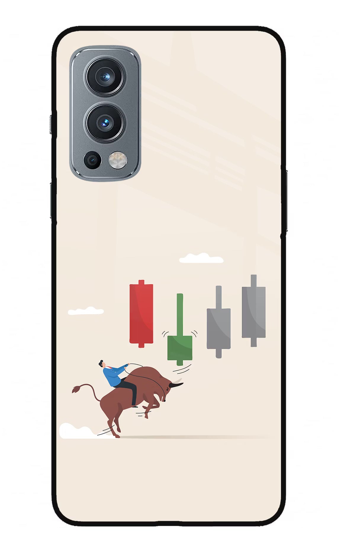 Bull Trading Momentum OnePlus Nord 2 5G Glass Case - Bull Trading Momentum OnePlus Nord 2 5G Glass Case Bull Trading Momentum OnePlus Nord 2 5G Glass Case