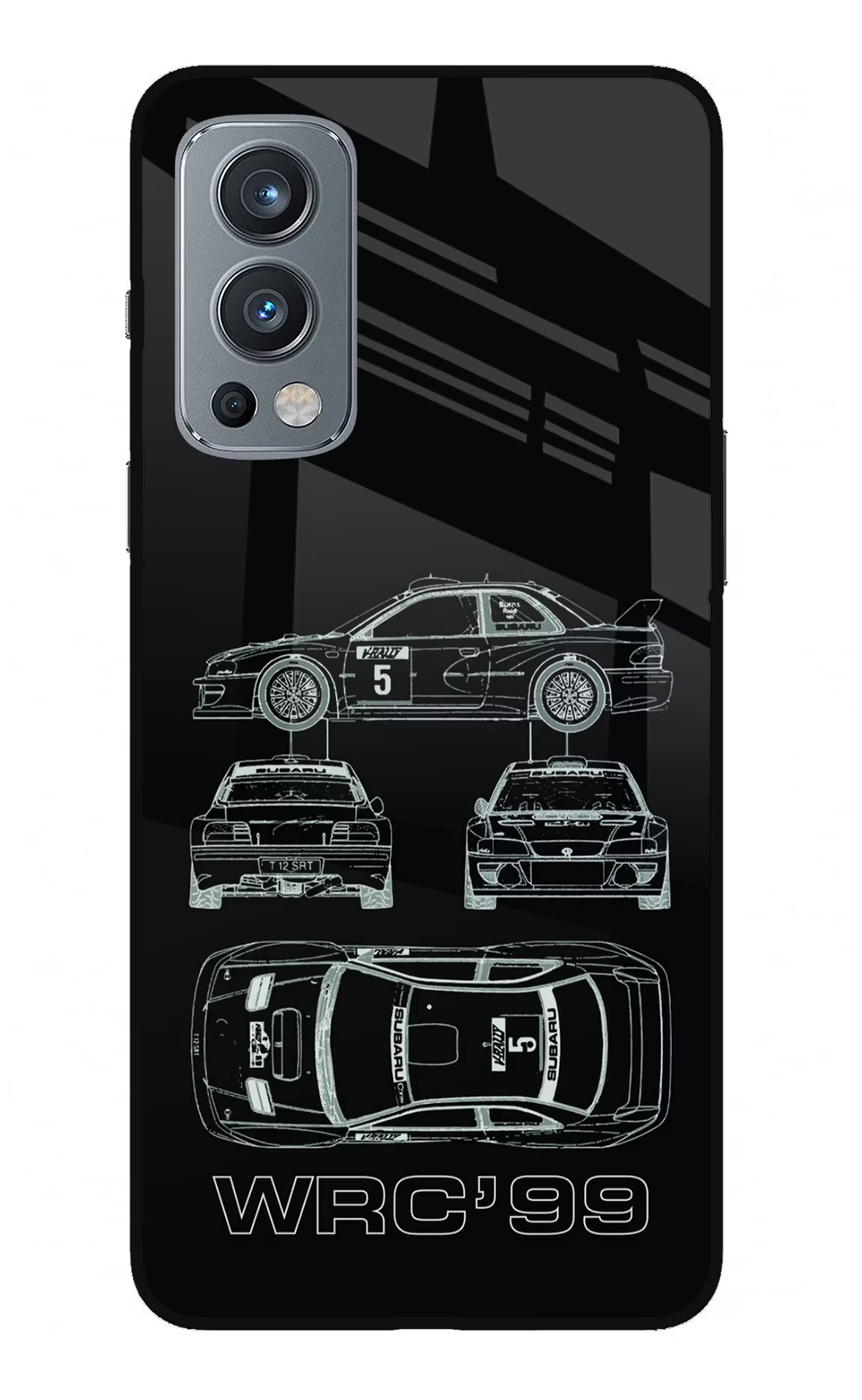 WRC'99 OnePlus Nord 2 5G Glass Case - WRC'99 OnePlus Nord 2 5G Glass Case WRC'99 OnePlus Nord 2 5G Glass Case