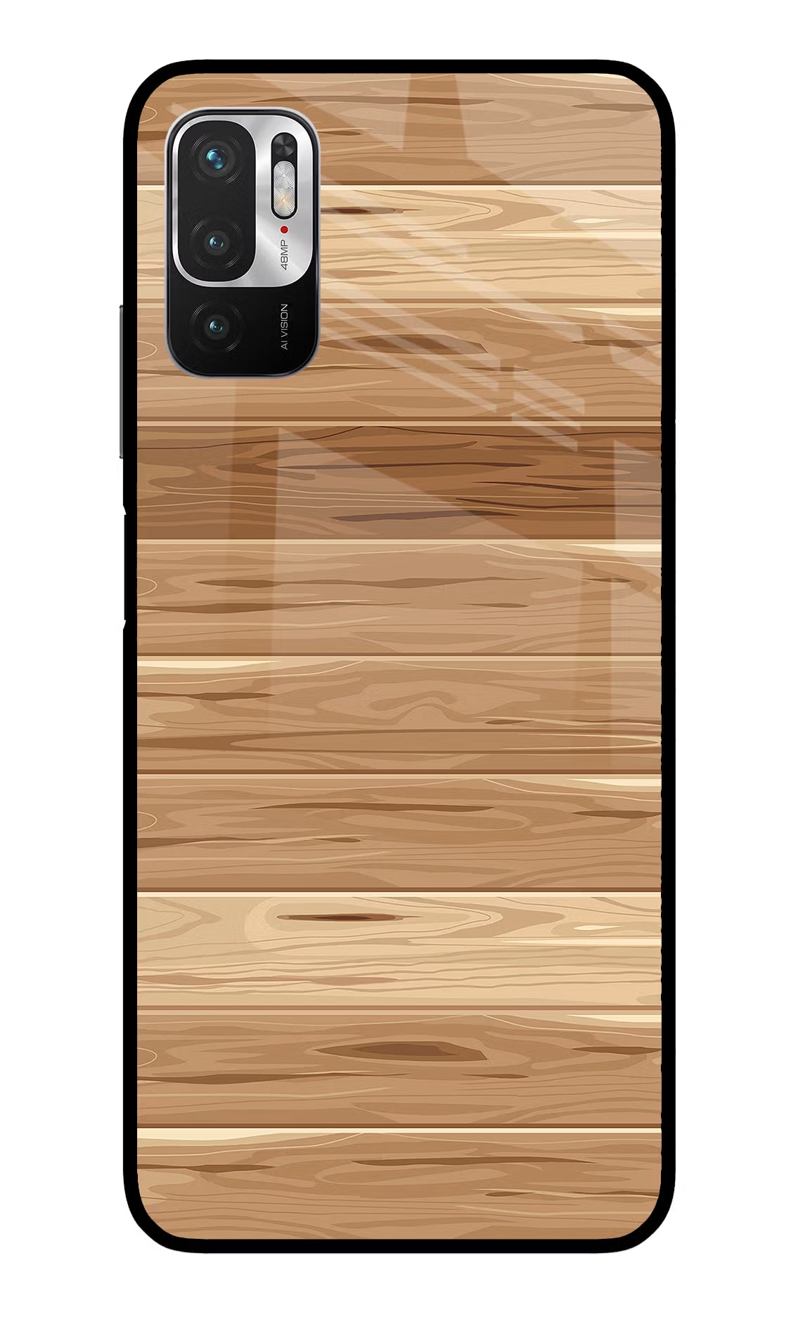 Wooden Vector Redmi Note 10T 5G Glass Case - Wooden Vector Redmi Note 10T 5G Glass Case Wooden Vector Redmi Note 10T 5G Glass Case